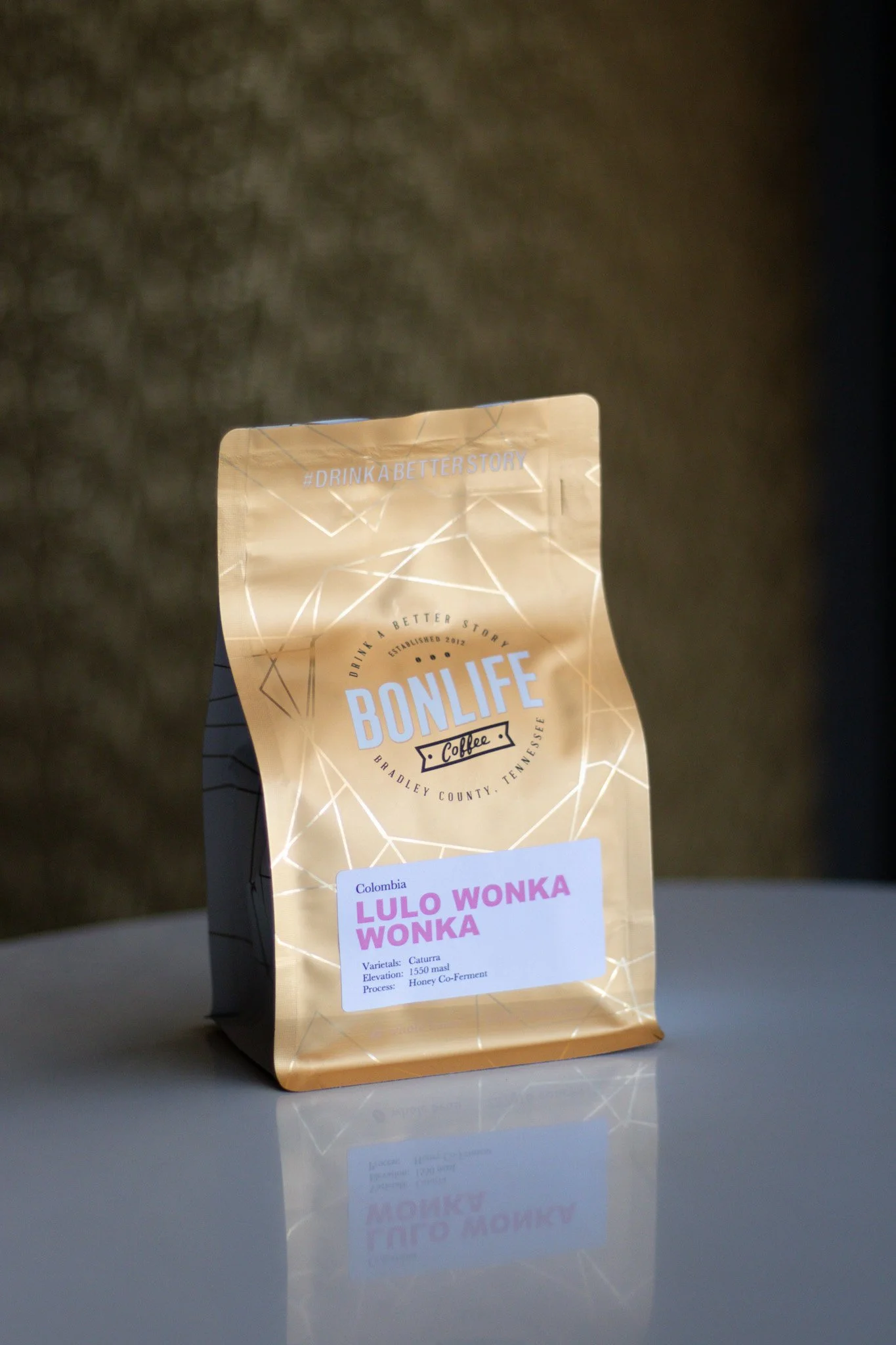 Bonlife coffee roasters online specialty coffee award winning colombian beans.