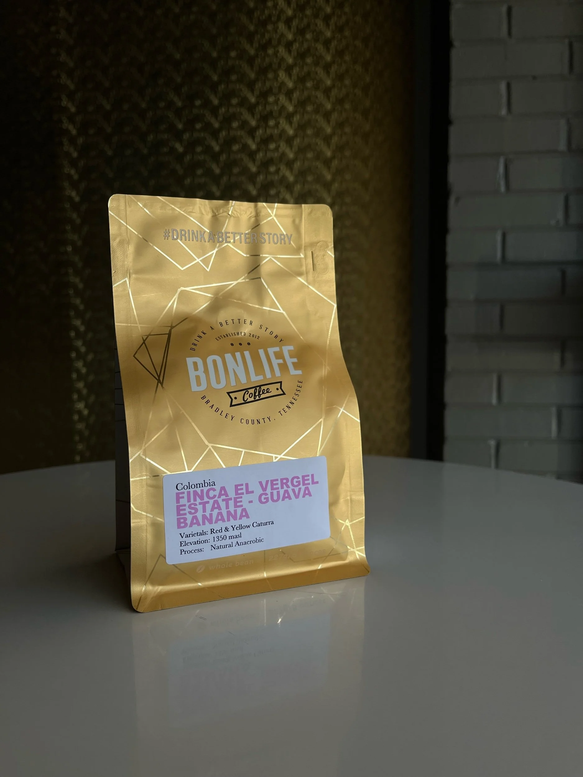 Colombia specialty single origin direct trade coffee beans from award winning Bonlife Coffee Roasters online store free shipping.