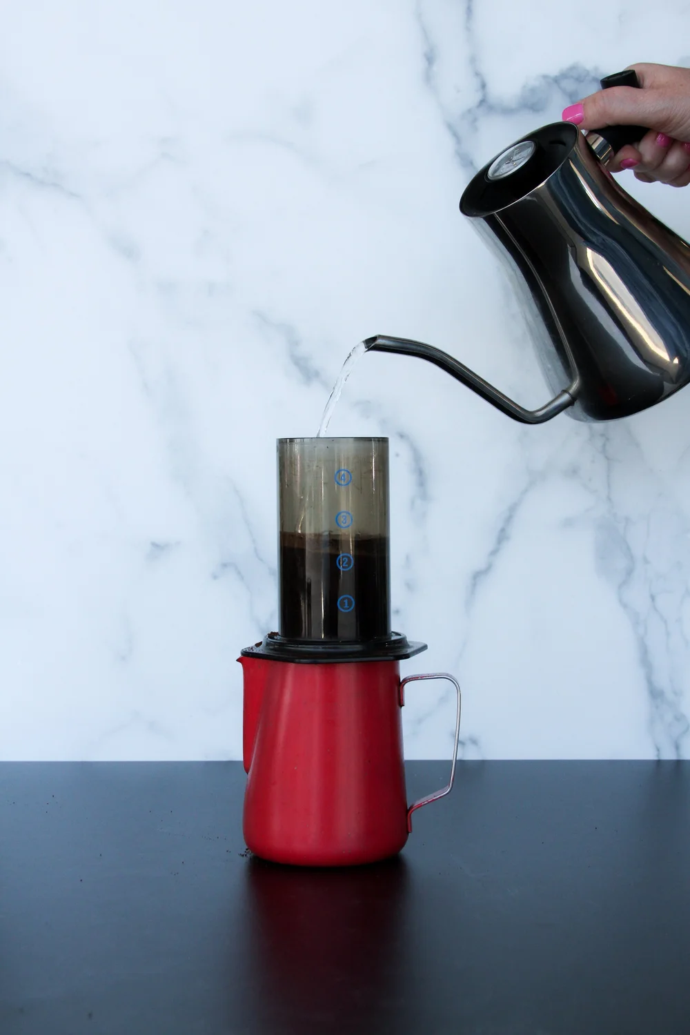 View of BonLife Coffee Roasters Award-Winning AeroPress Recipe — Bonlife Coffee