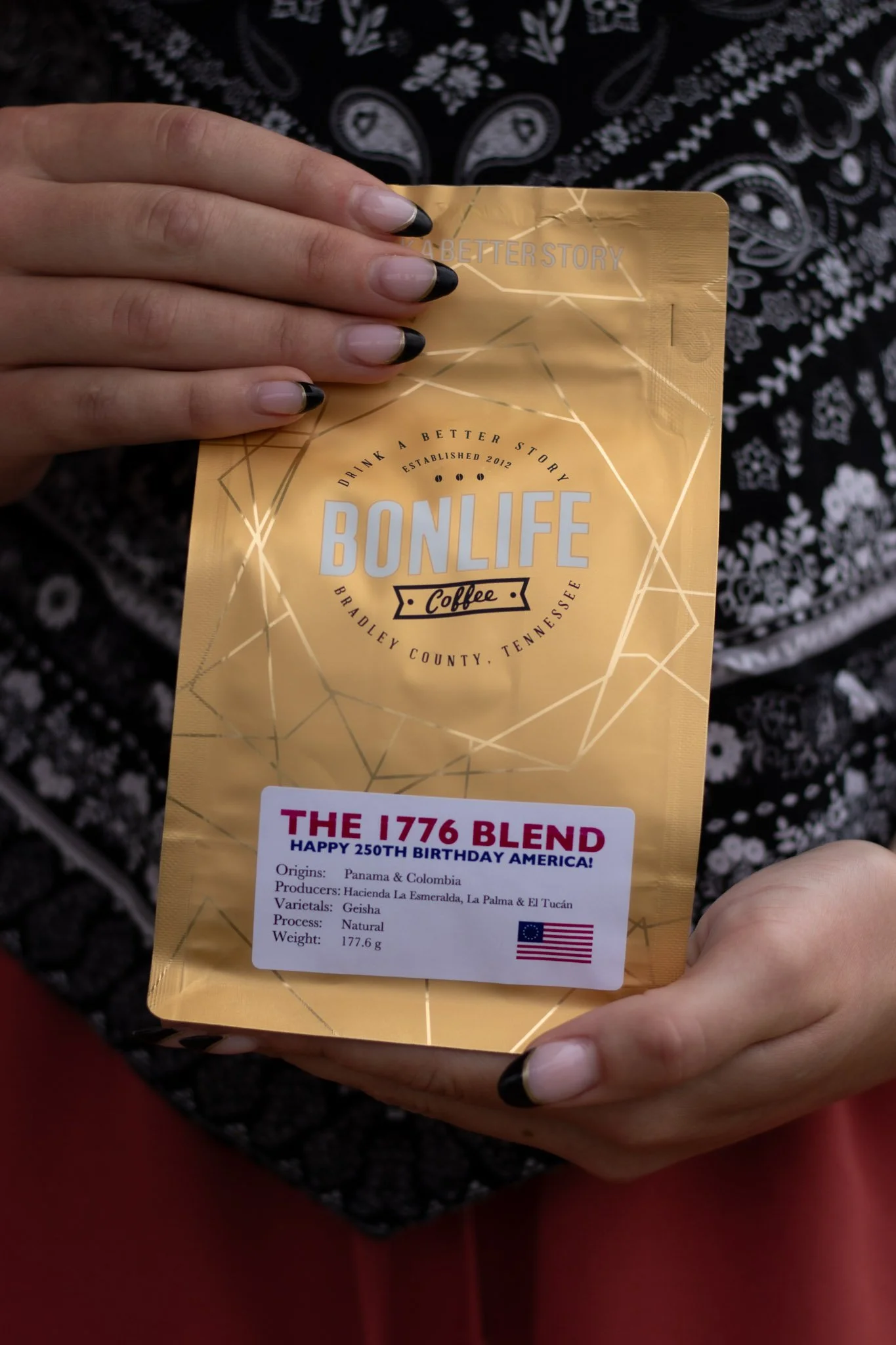 Hacienda la Esmerelda special geisha Panama natural coffee blend Colombian Geisha by award winning BonLife Coffee Roasters.