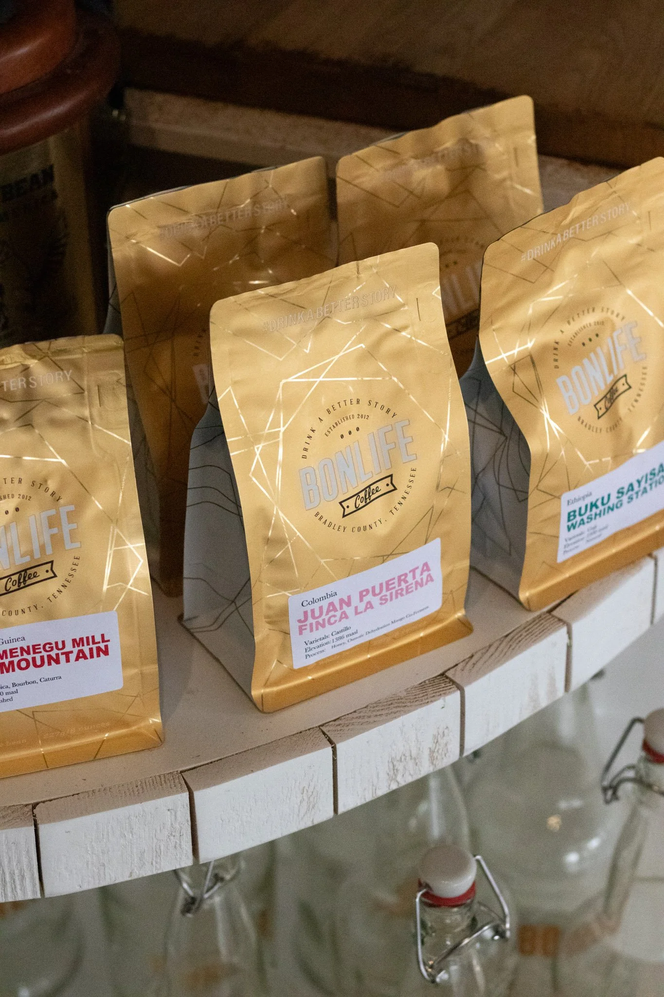 BonLife Coffee Roasters gift guide for specialty coffee lovers holiday ideas.