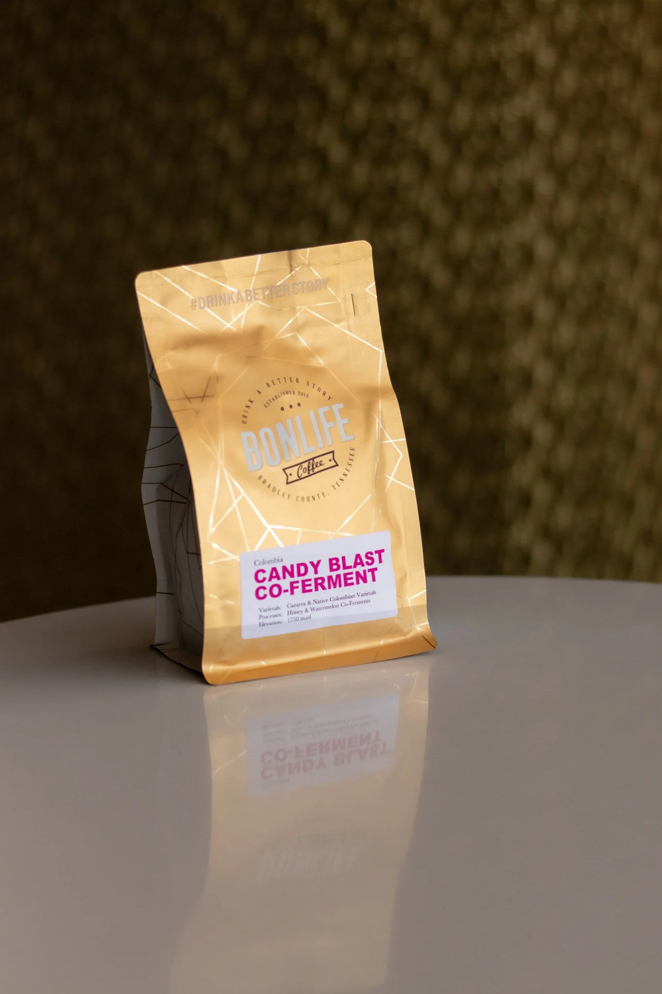 Colombia co-ferment coffee single origin award winning candy watermelon co fermentation beans free shipping BonLife Coffee Roasters.