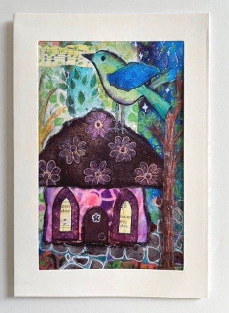 New Home Greeting Cards set of 4