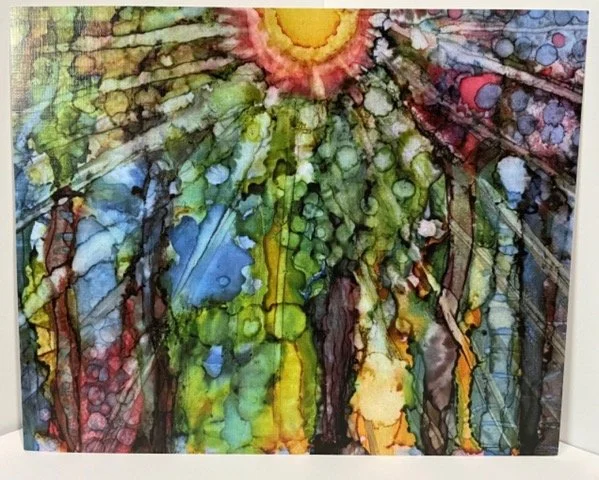 Daybreak Greeting Card Single Card