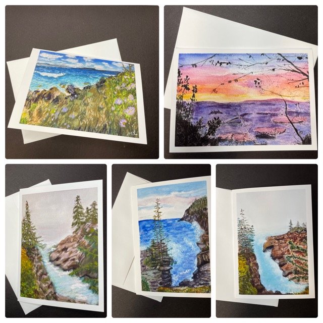 Maine Land & Seascape Cards