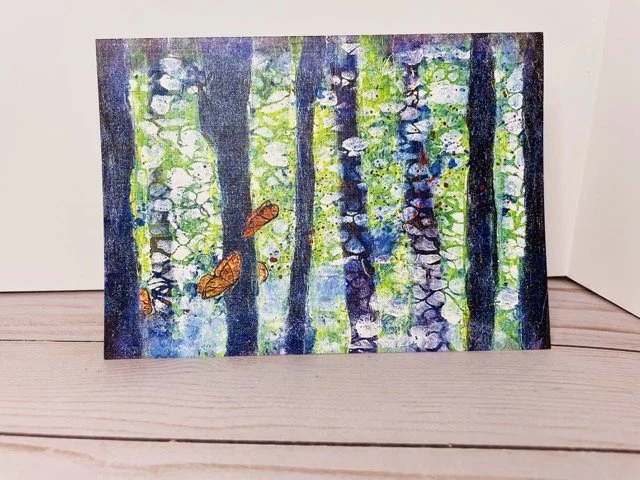 Butterfly Forest Greeting Card