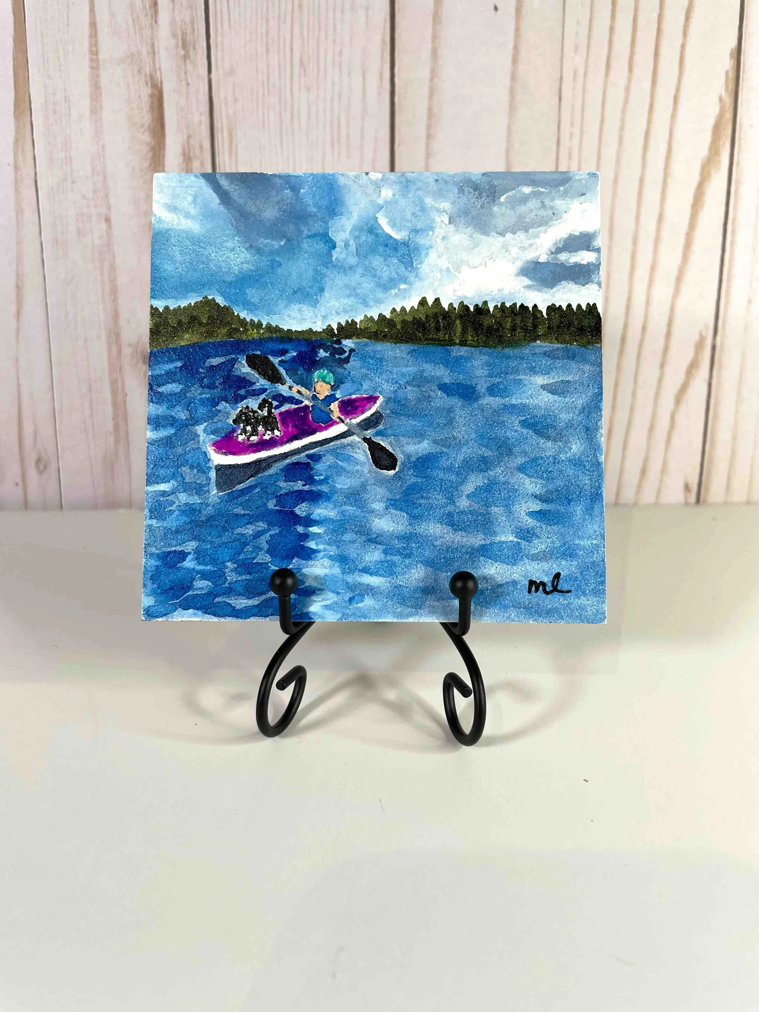 A Girl & Her Maltipoo (Includes The Stand)