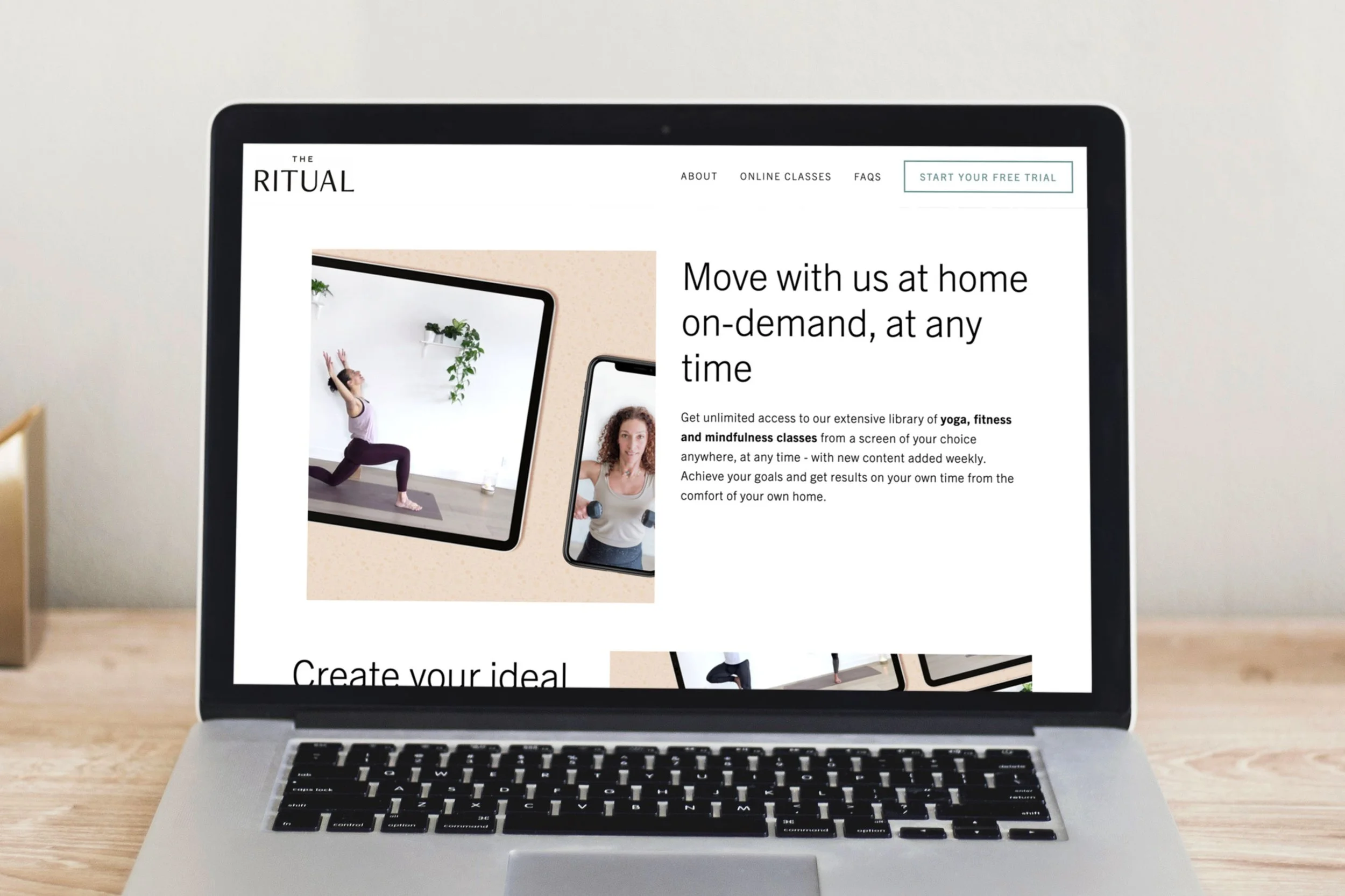 Website Design / Client & E-Commerce Management: the-ritual.ca