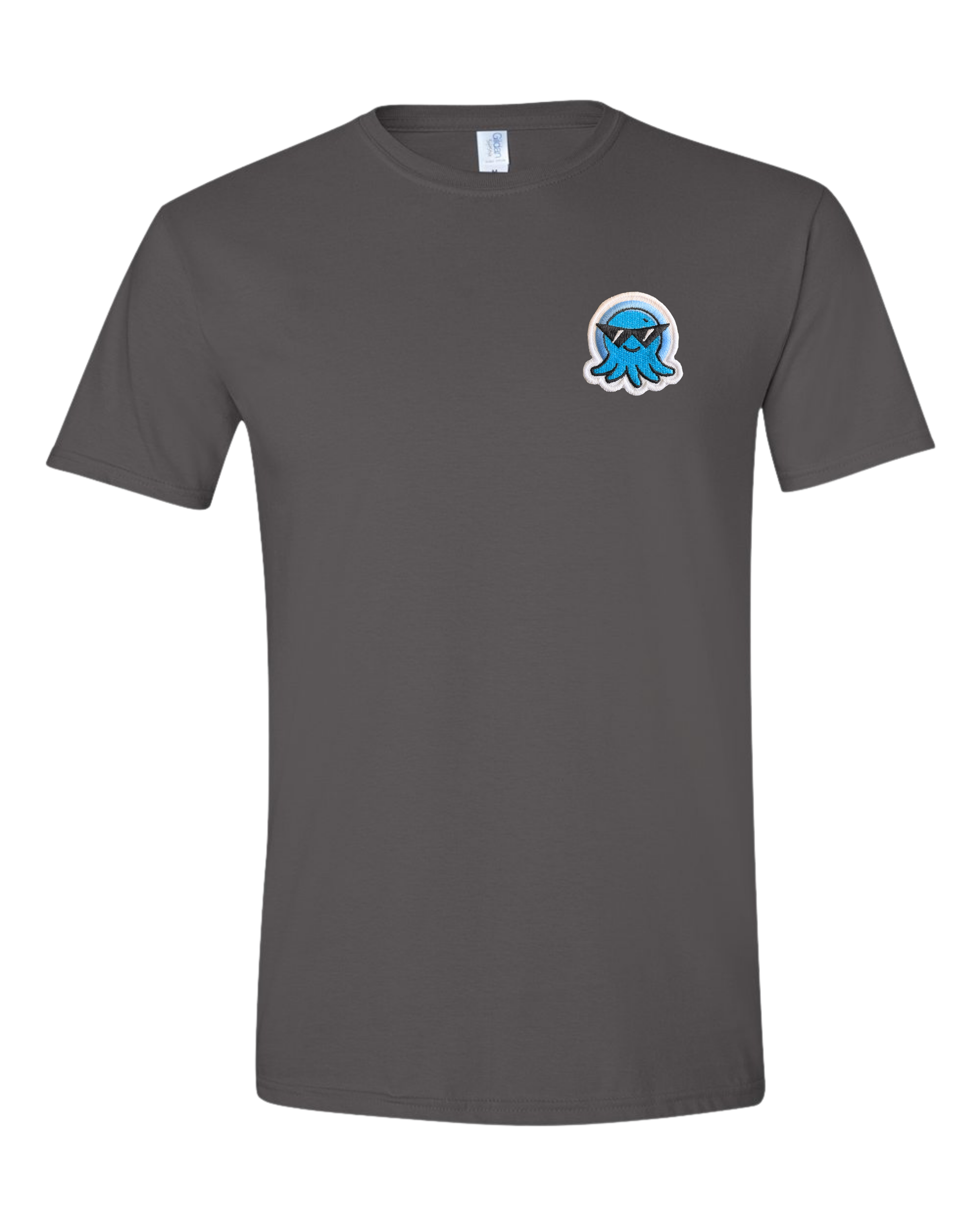 Spruit Squad Squid Patch Gildan 64000 Charcoal.png