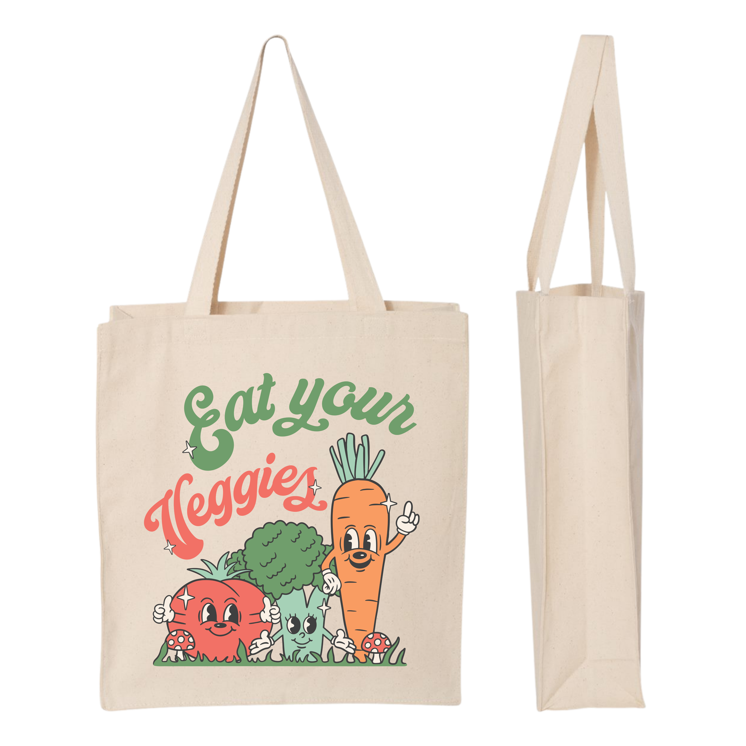 Eat Your Veggies Tote Bag