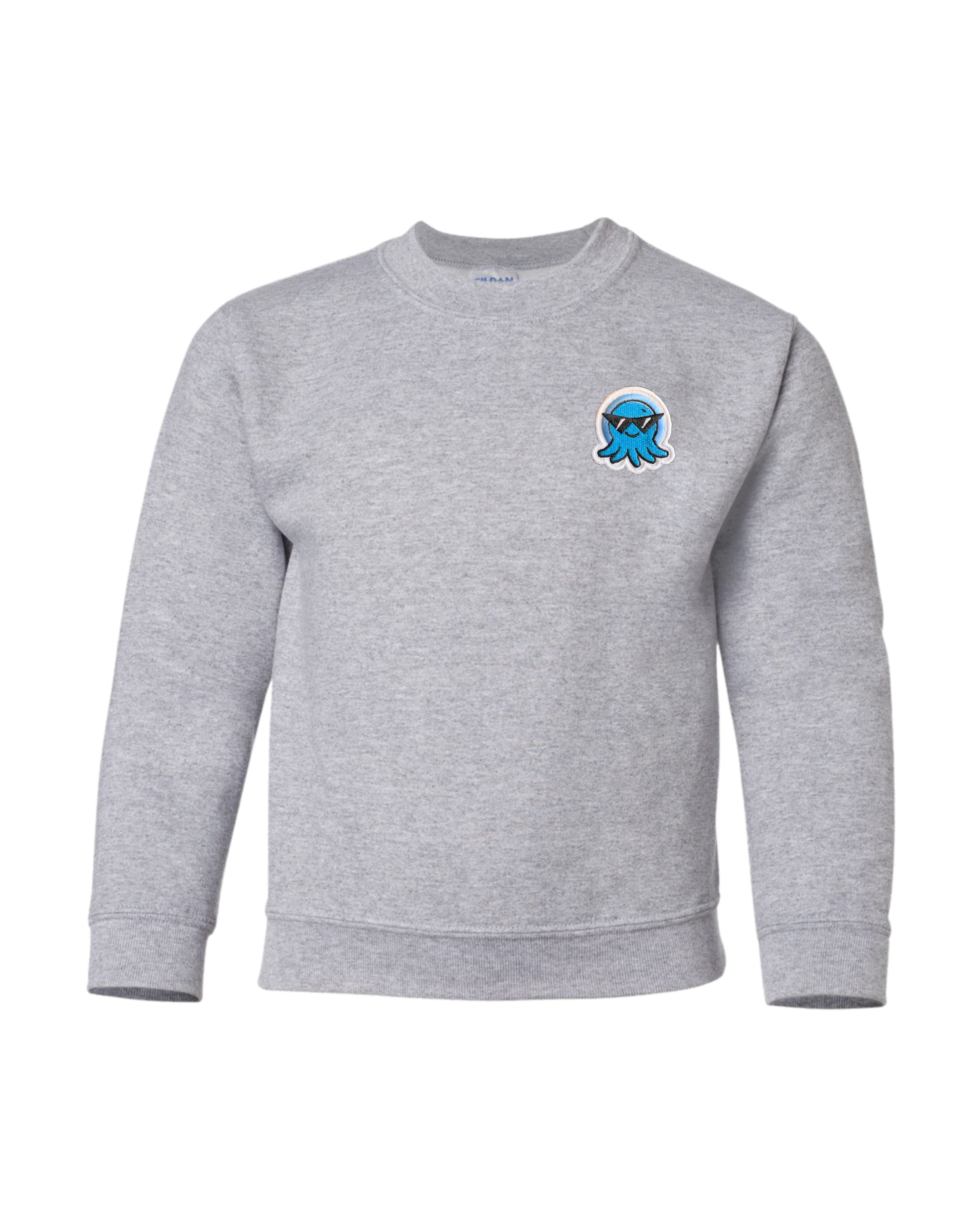 Spruit Squad Squid Patch Gildan 18000B Sport Grey.png