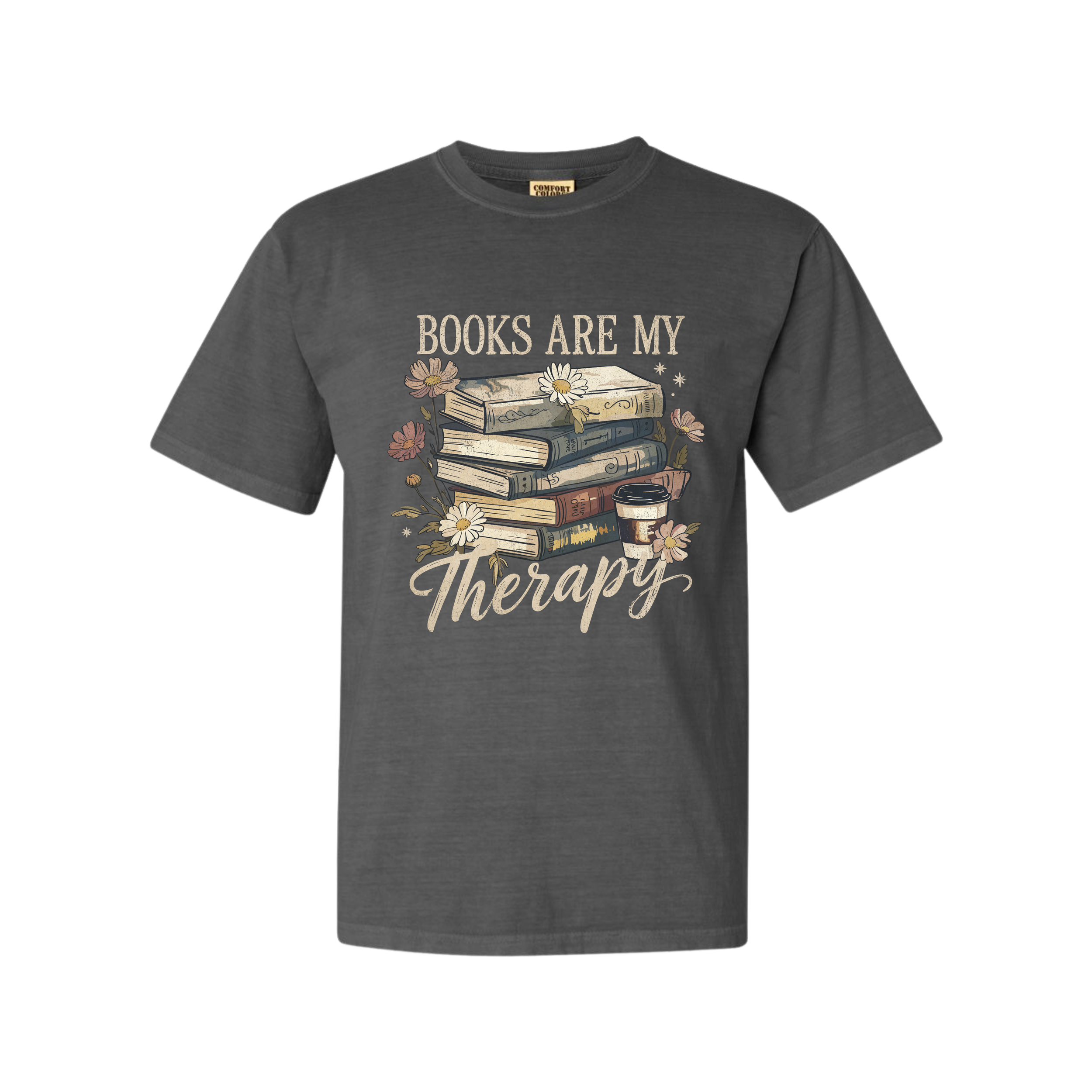 Books Are My Therapy T-Shirt