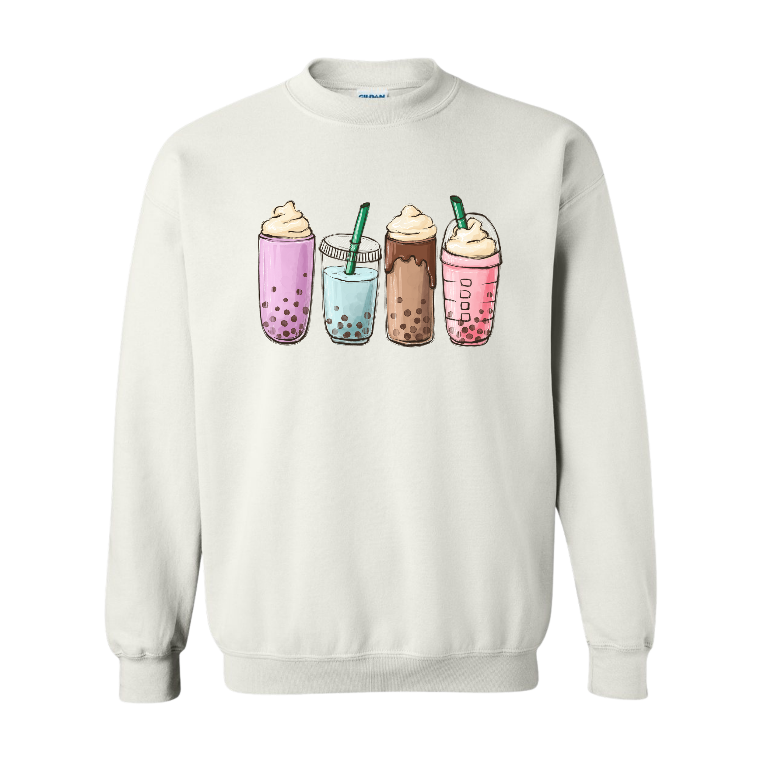 Bubble Tea Crewneck Sweatshirt