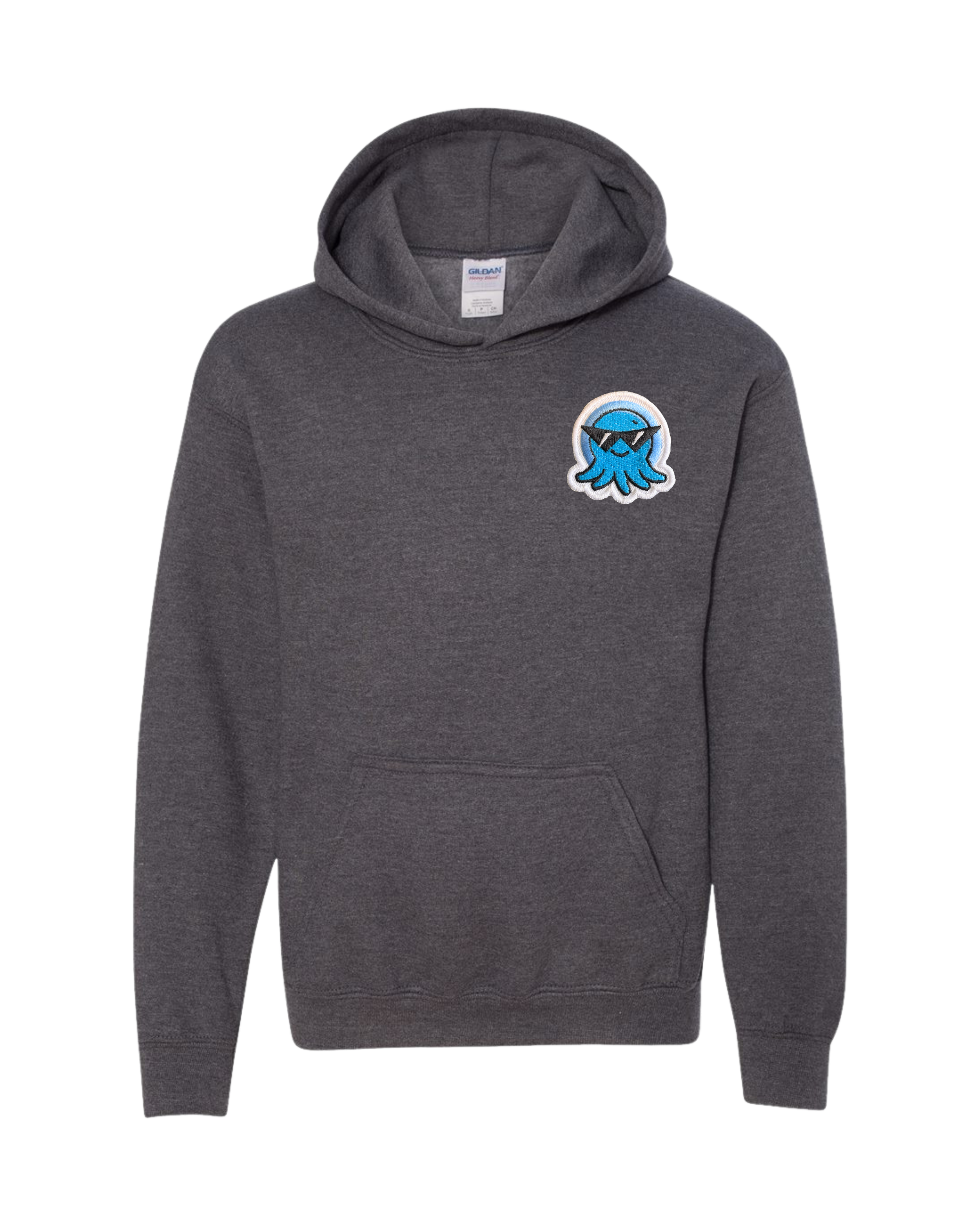 Spruit Squad Squid Patch Gildan 18500B Dark Heather.png
