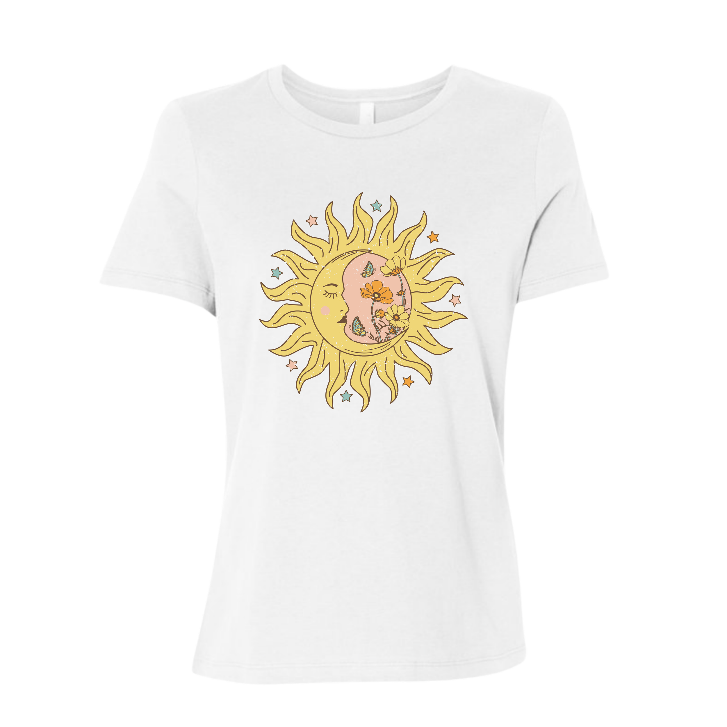 Celestial Sun & Moon Women's T-Shirt