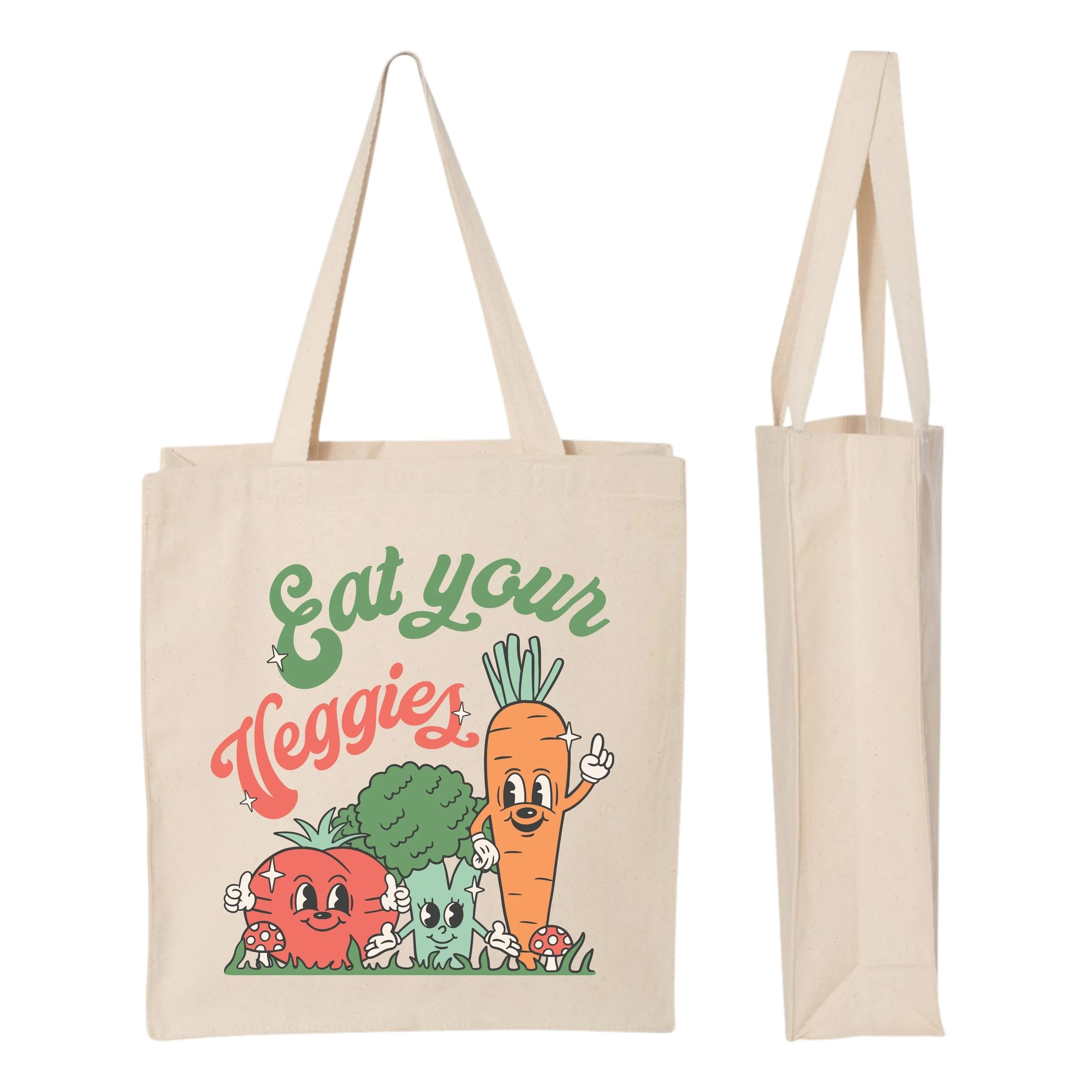 Eat Your Veggies Tote Bag