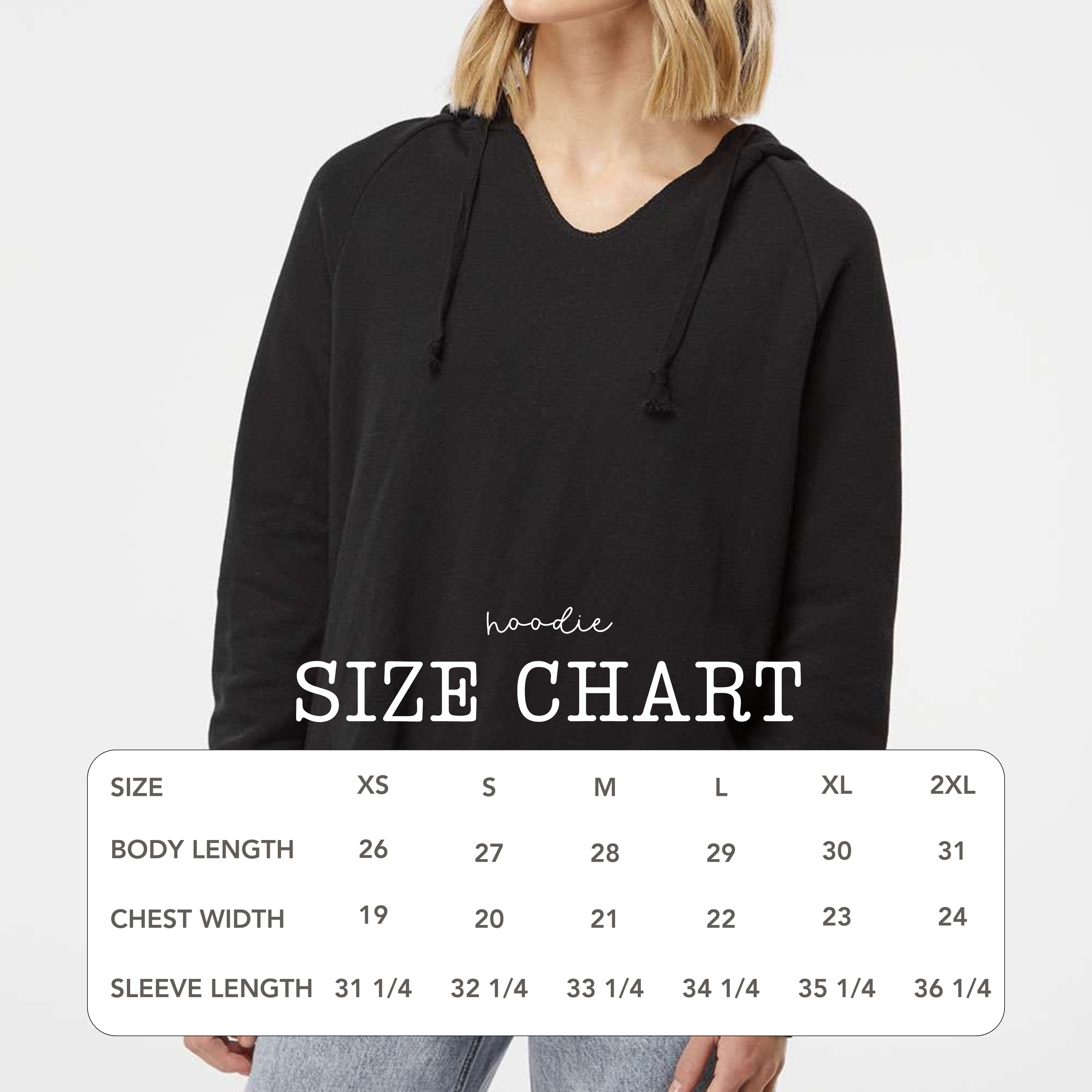 Independent Trading Company PRM2500 Women's Crewneck Sweatshirt Size Chart.png