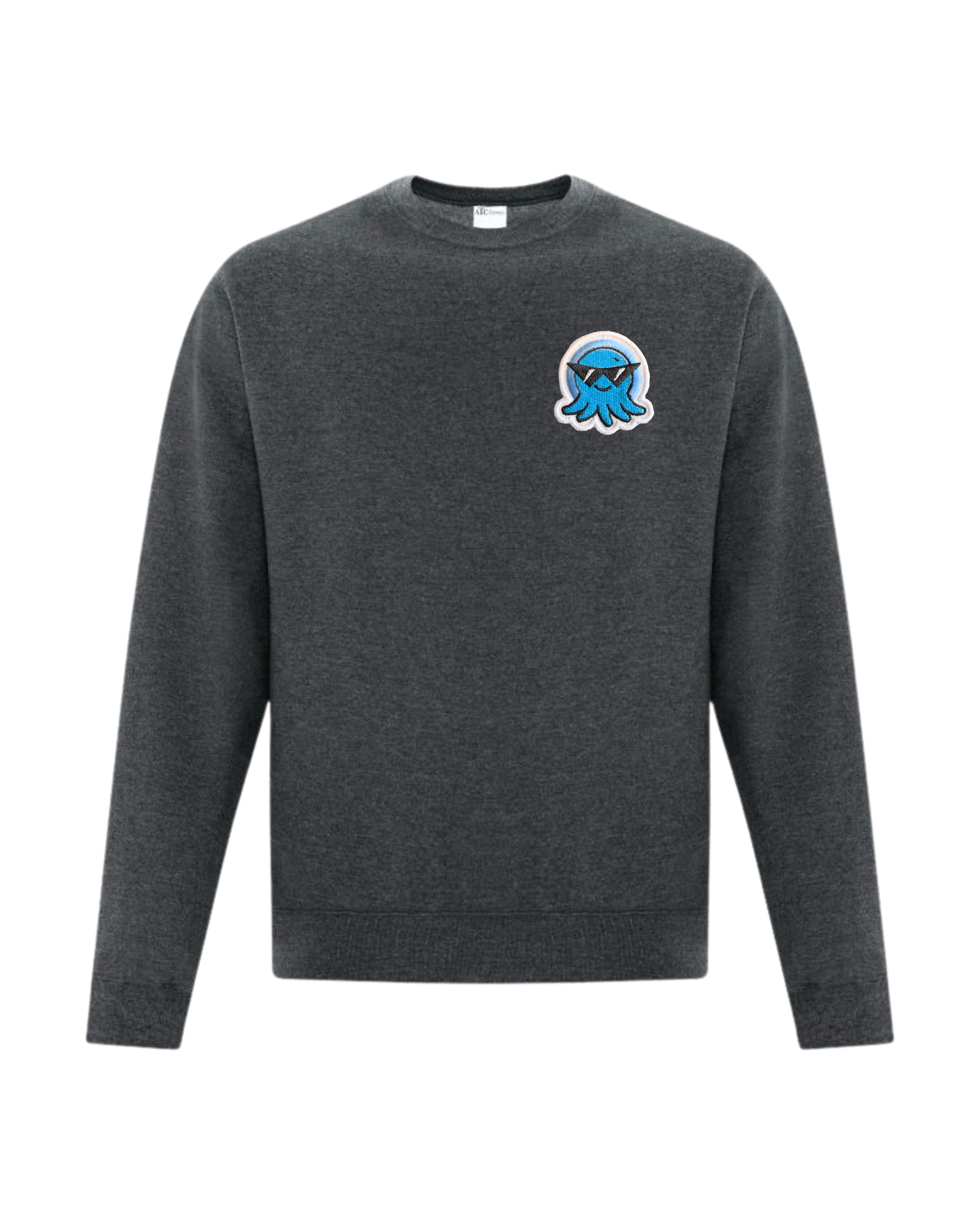 Spruit Squad Squid Patch ATCF2400 Dark Heather.png