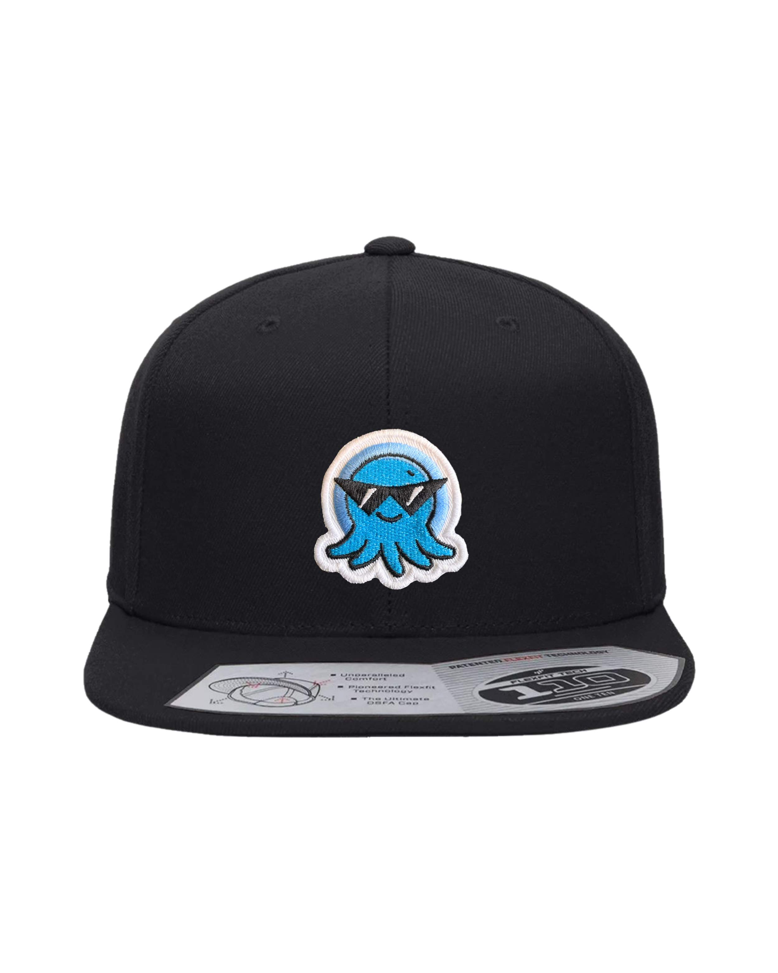 Spruit Squad Squid Flexfit 110F Black.png