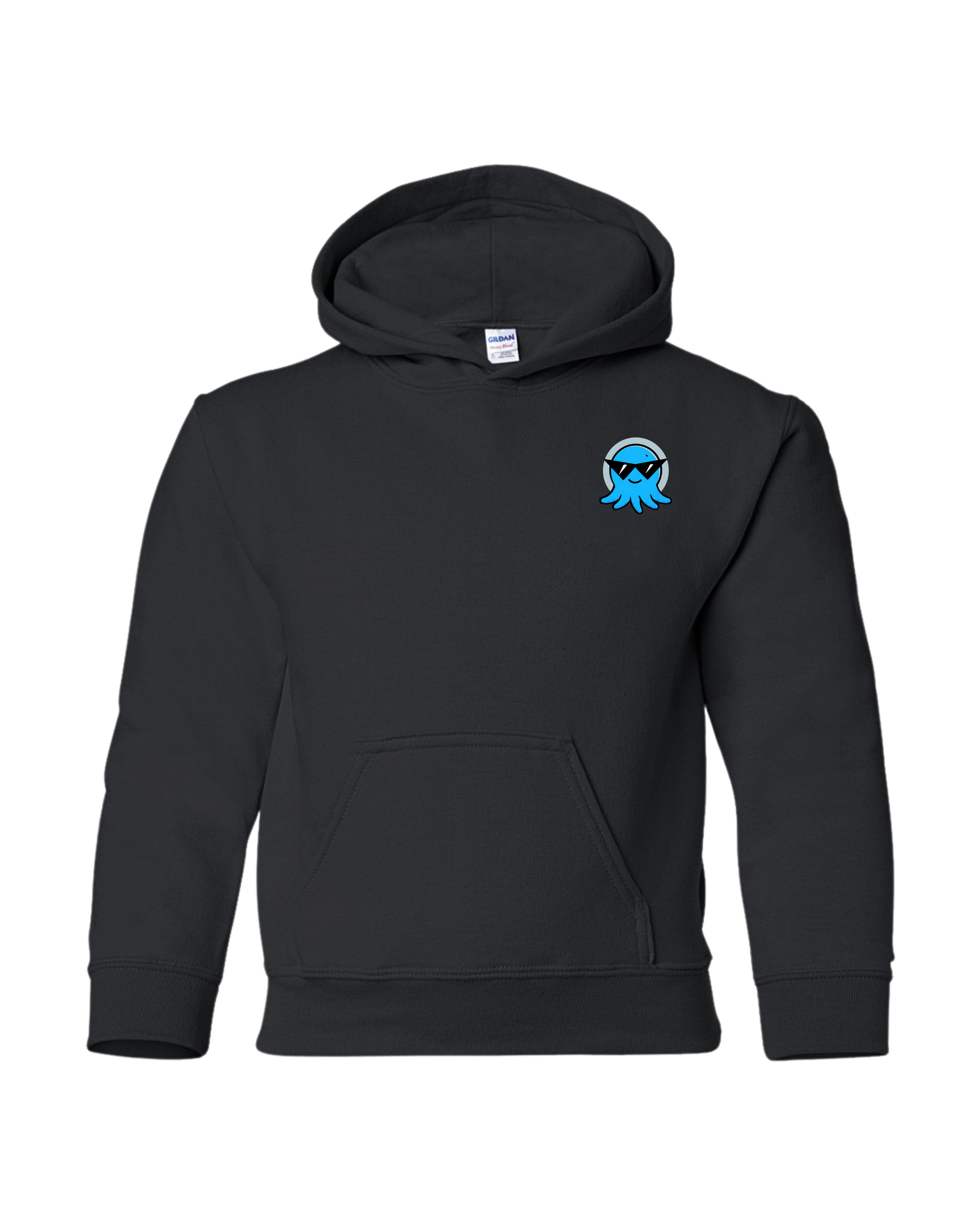 Spruit Squad Squid Gildan 18500B Black.png