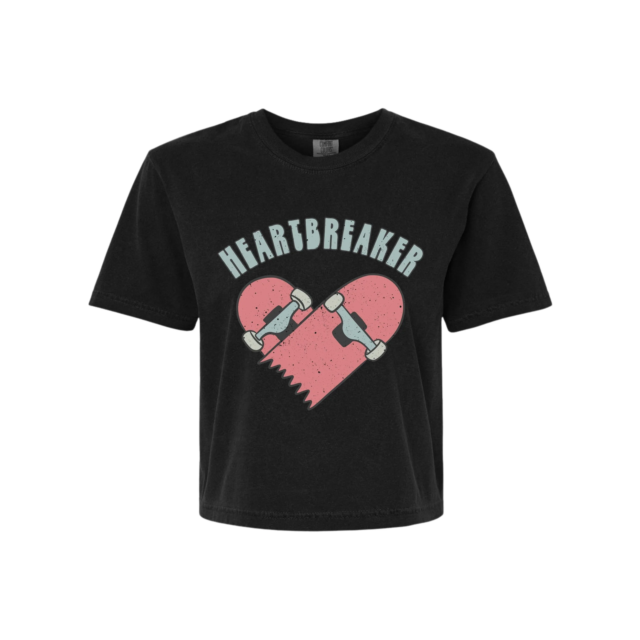 Heartbreaker Cropped T-Shirt (Large & Extra Large)