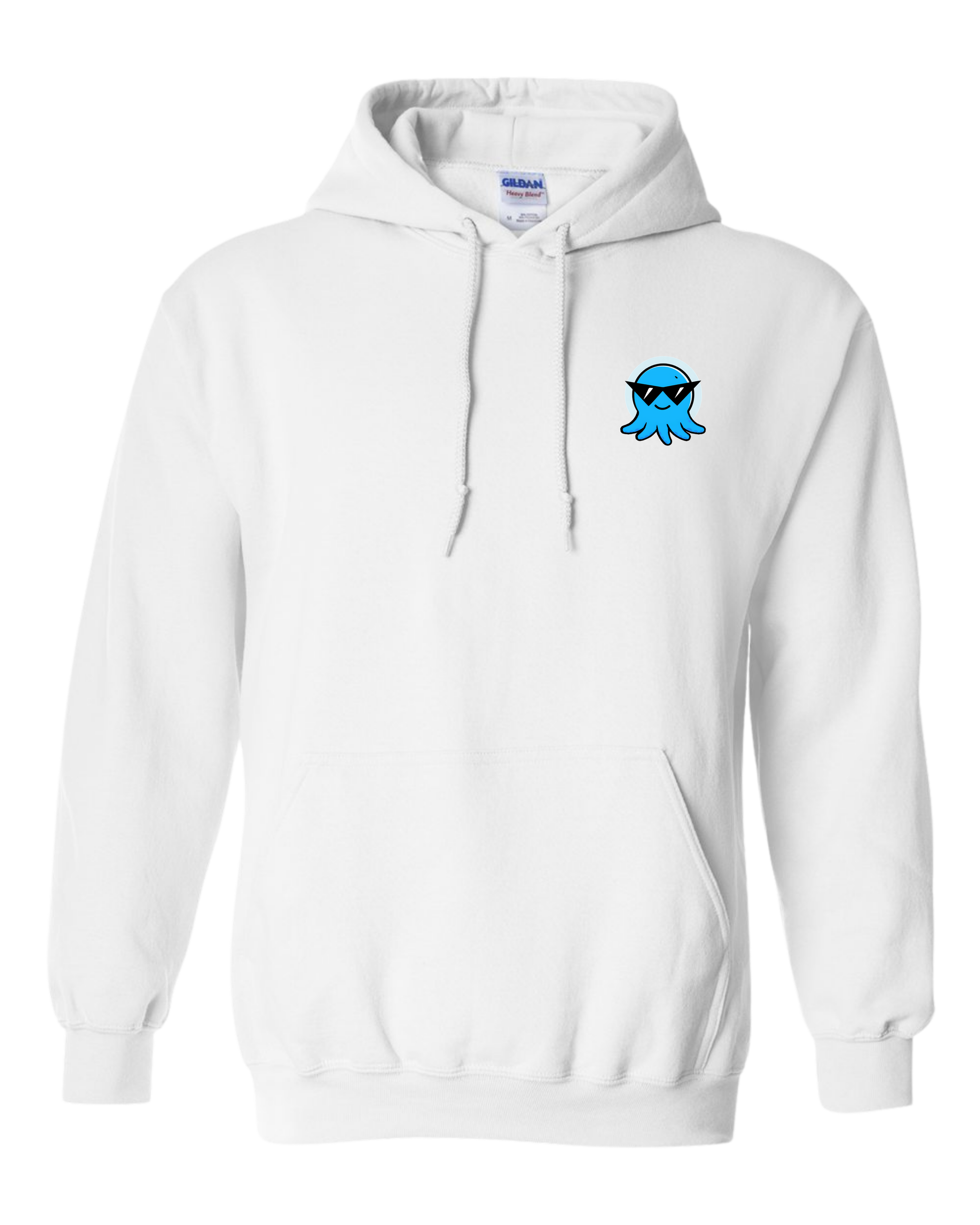 Spruit Squad Squid Gildan 18500 White.png