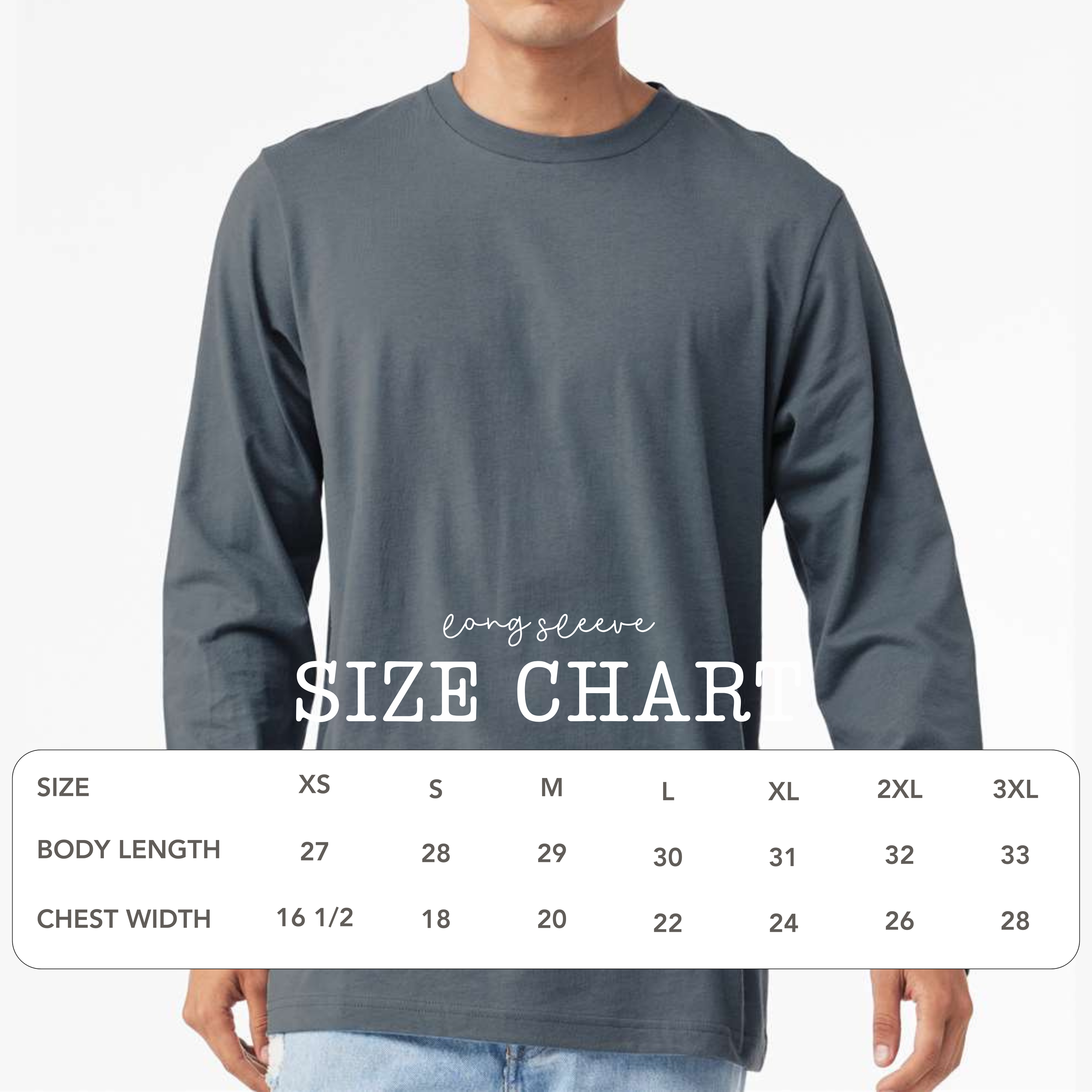 Bella + Canvas 3501 Long Sleeve Size Chart.png