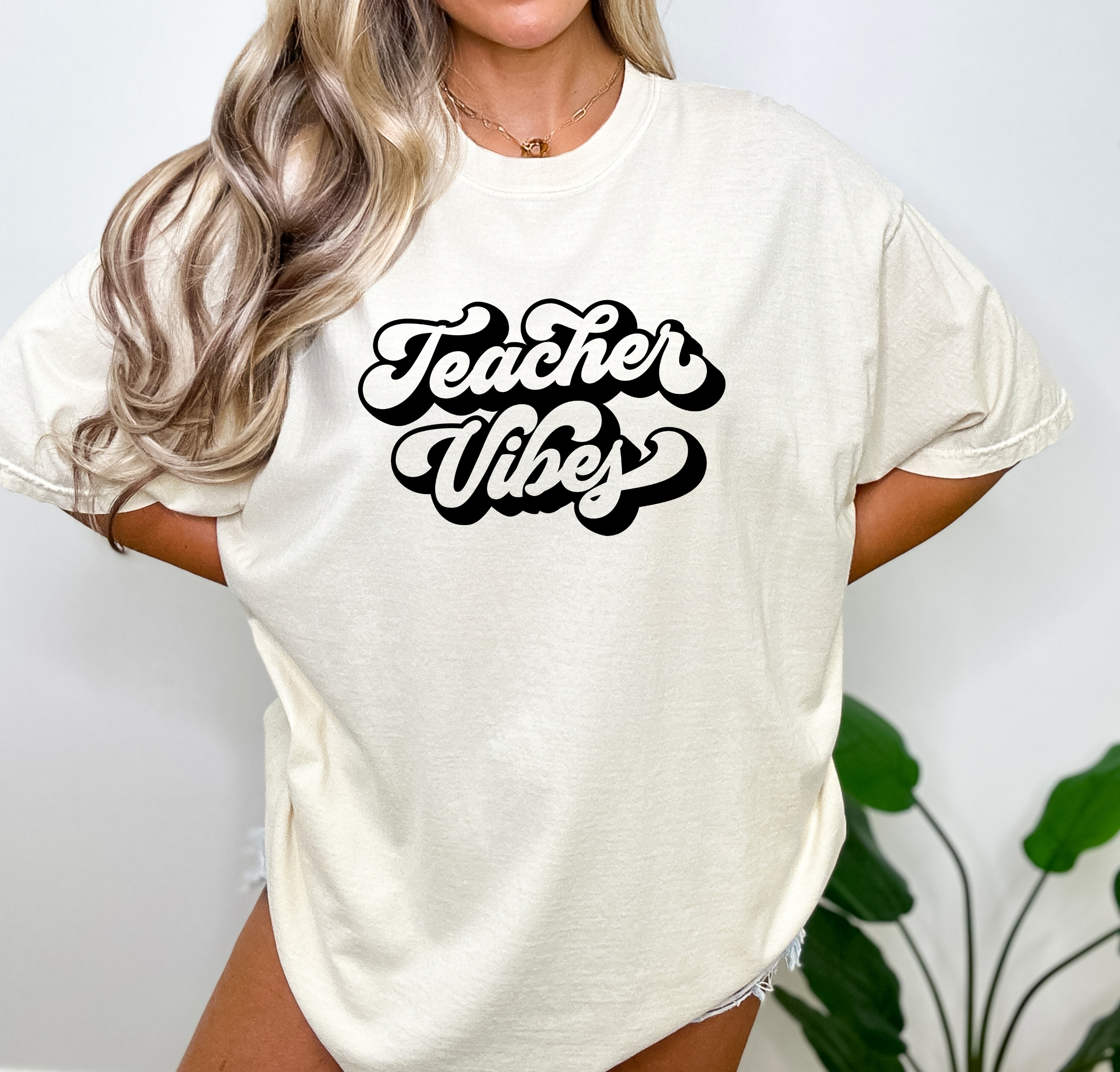 teacher vibes ivory t-shirt.png