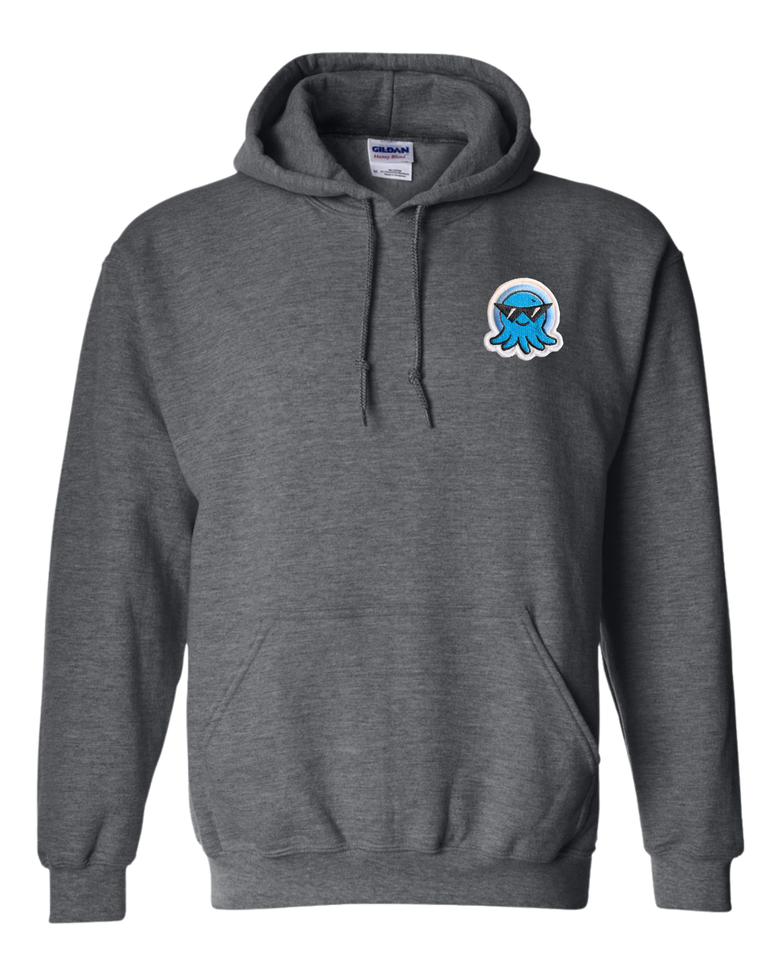 Spruit Squad Squid Patch Gildan 18500 Dark Heather.png
