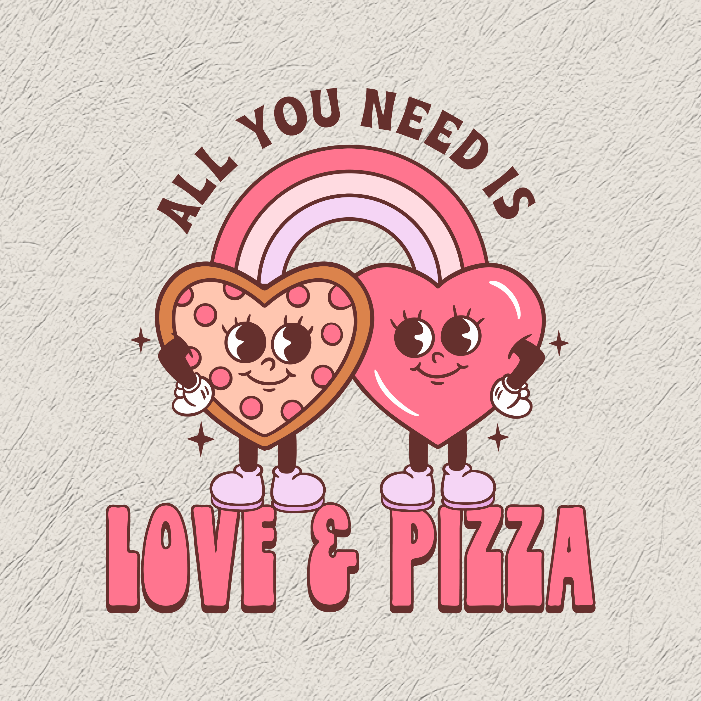 All You Need is Love and Pizza Design