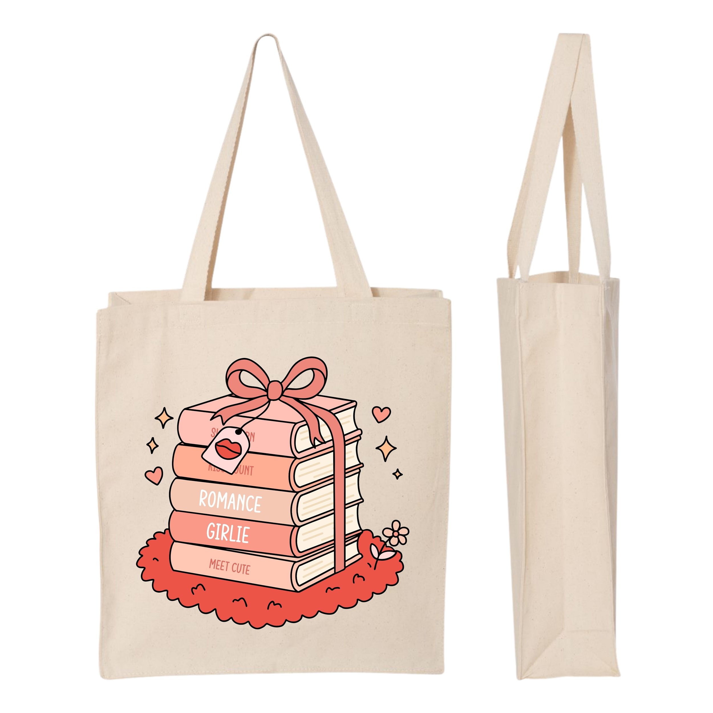 Romance Stack Tote Bag