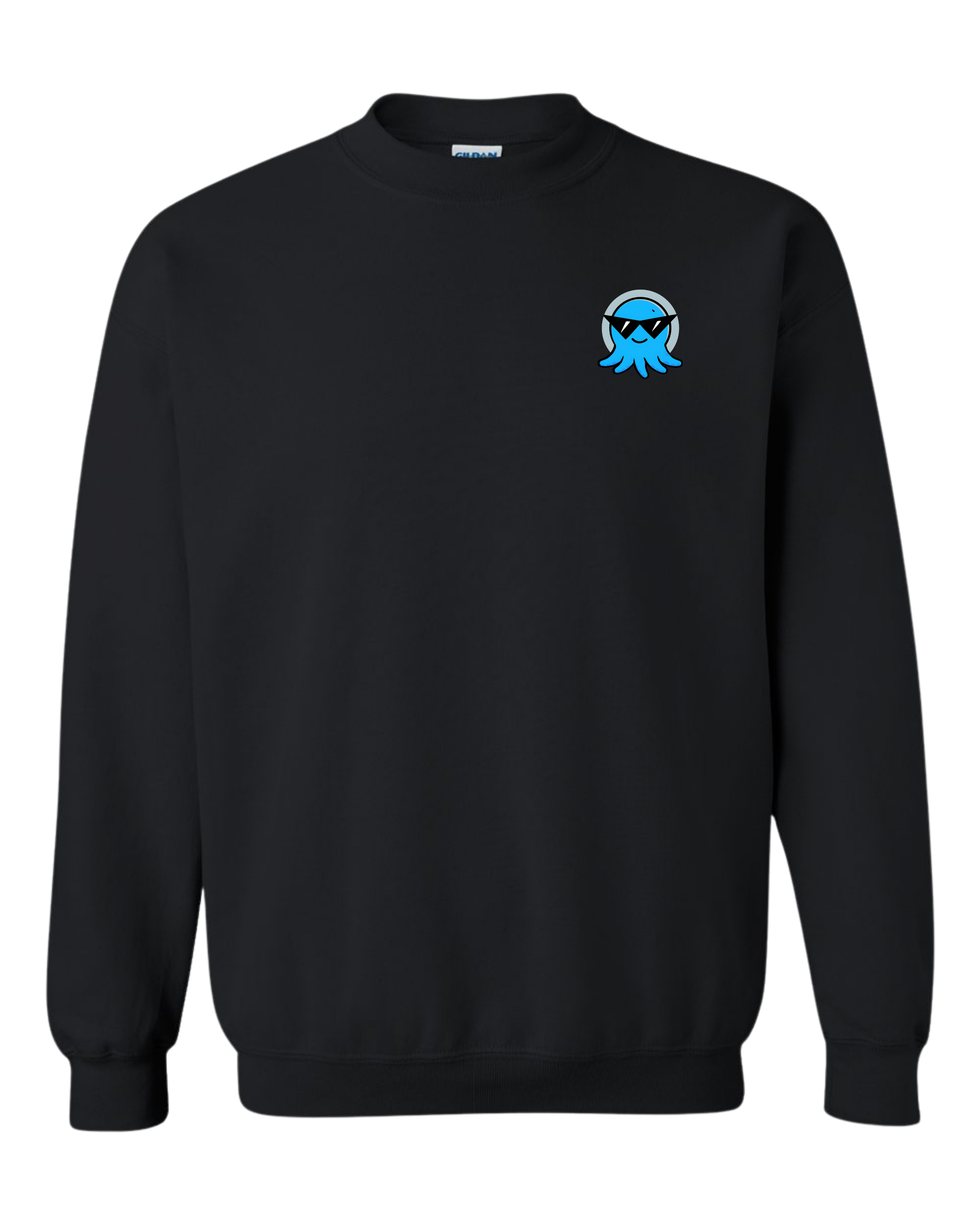 Spruit Squad Squid Gildan 18000 Black.png