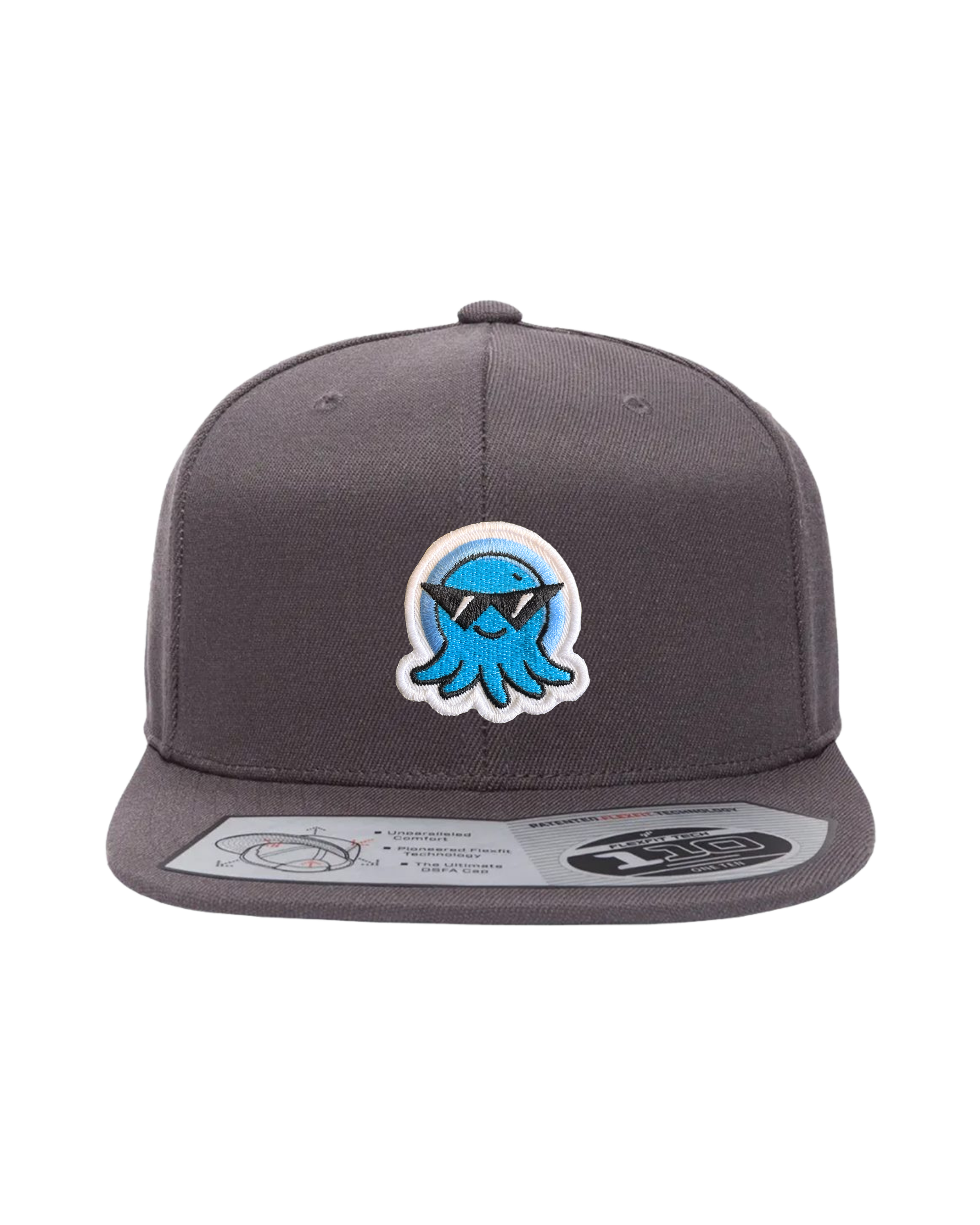 Spruit Squad Squid Flexfit 110F Dark Grey.png