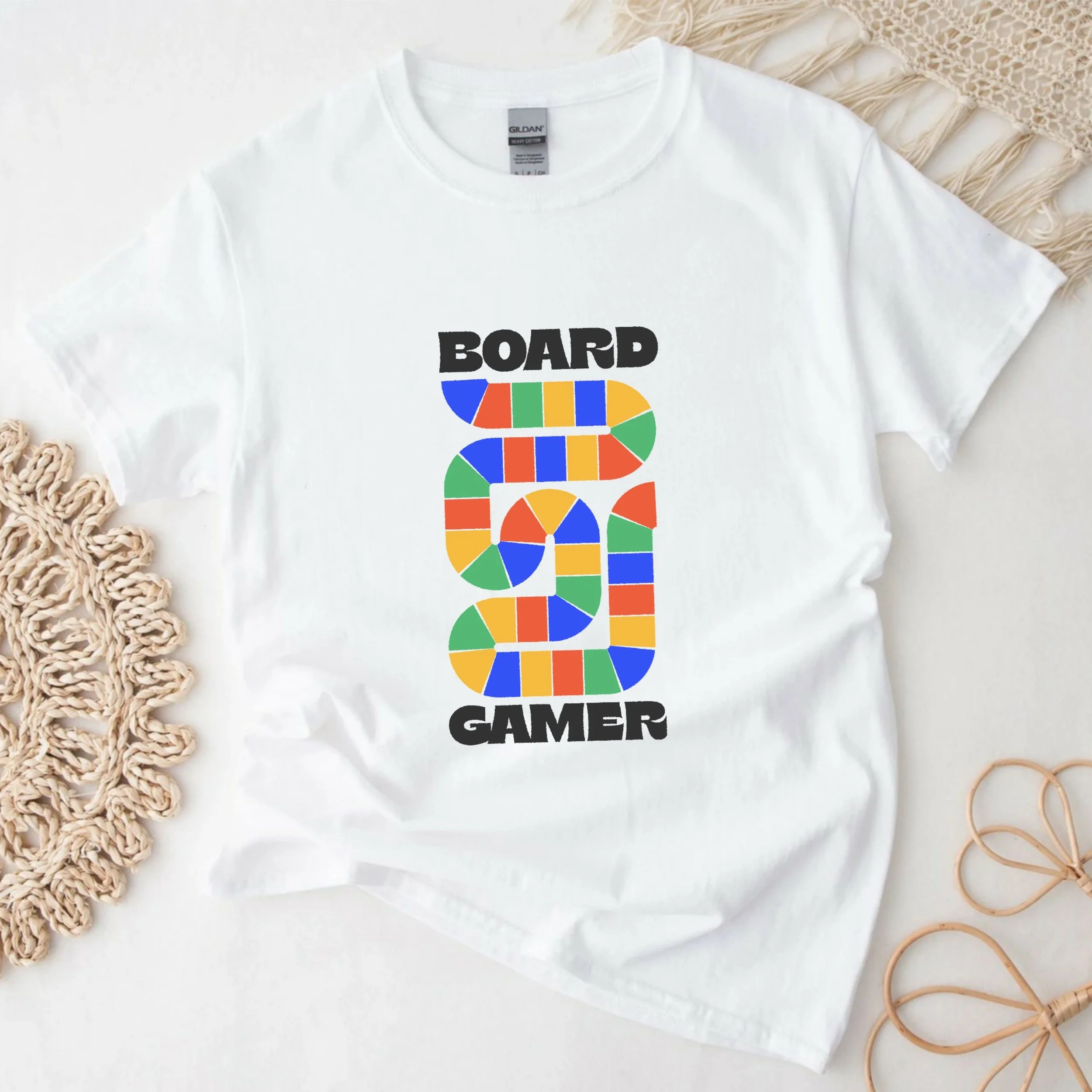 Board Gamer T-Shirt (Medium & Large)