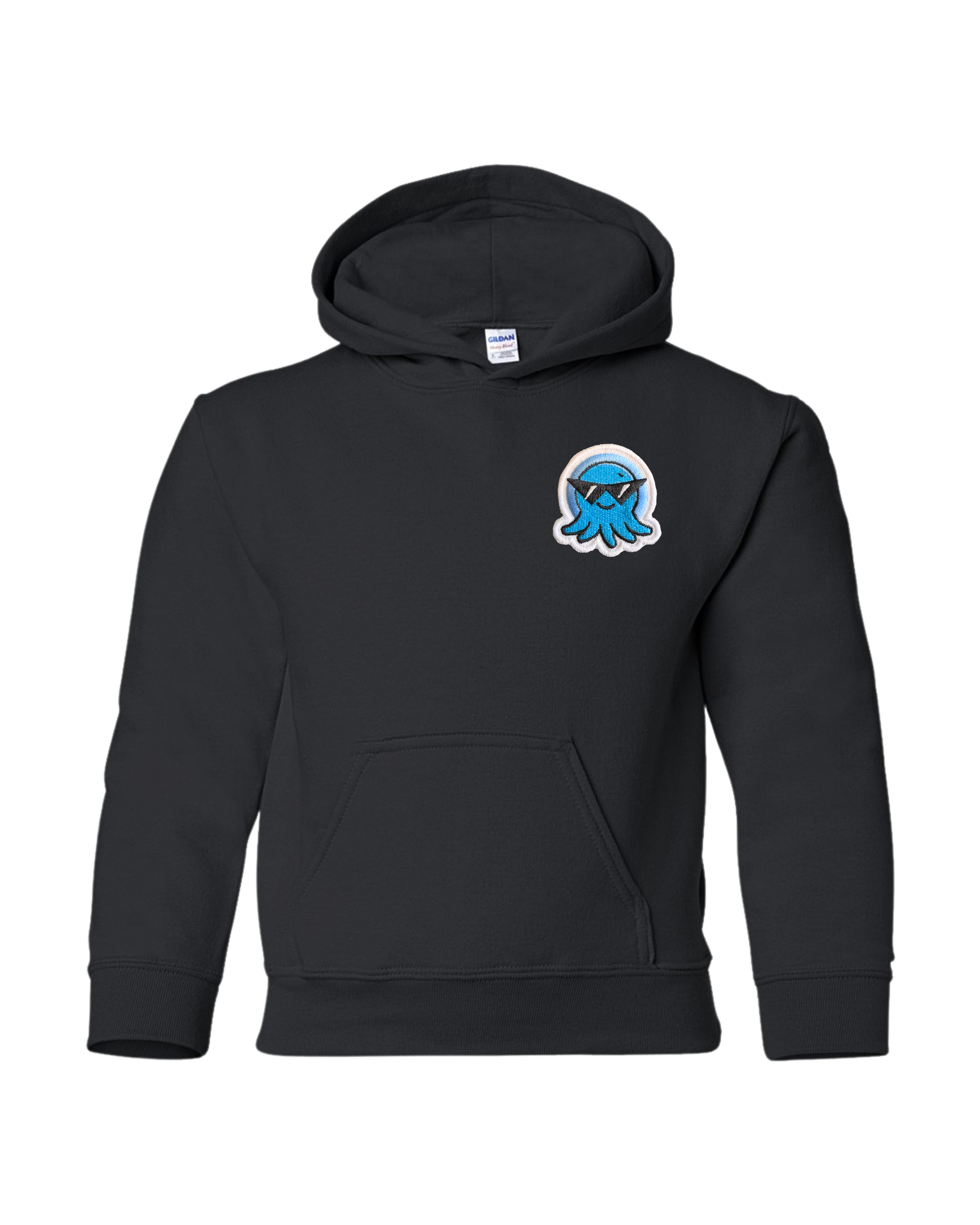 Spruit Squad Squid Patch Gildan 18500B Black.png