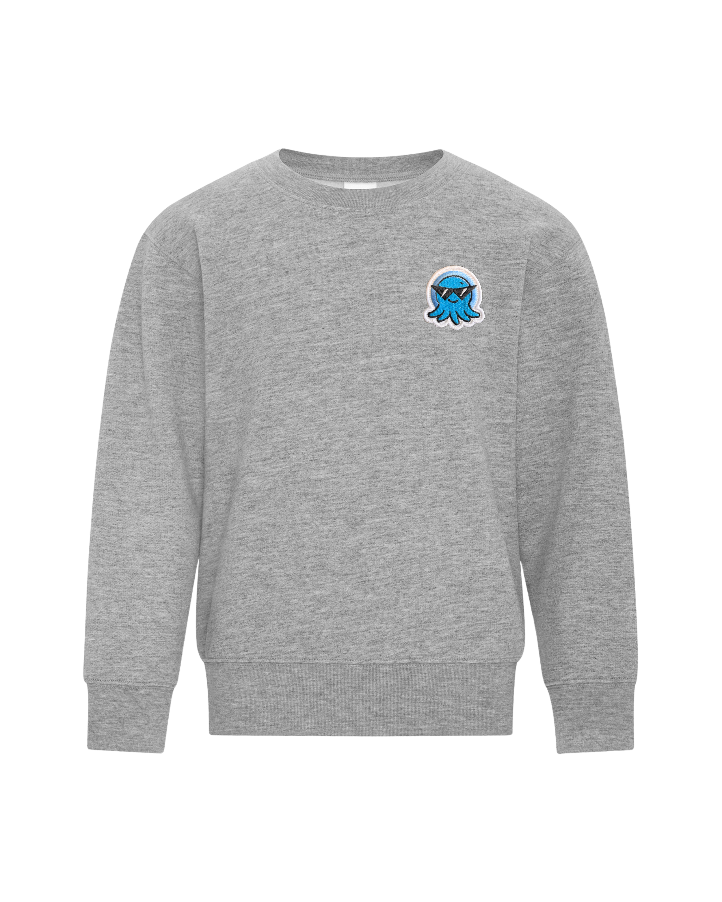Spruit Squad Squid Patch ATCY2400 Athletic Heather.png