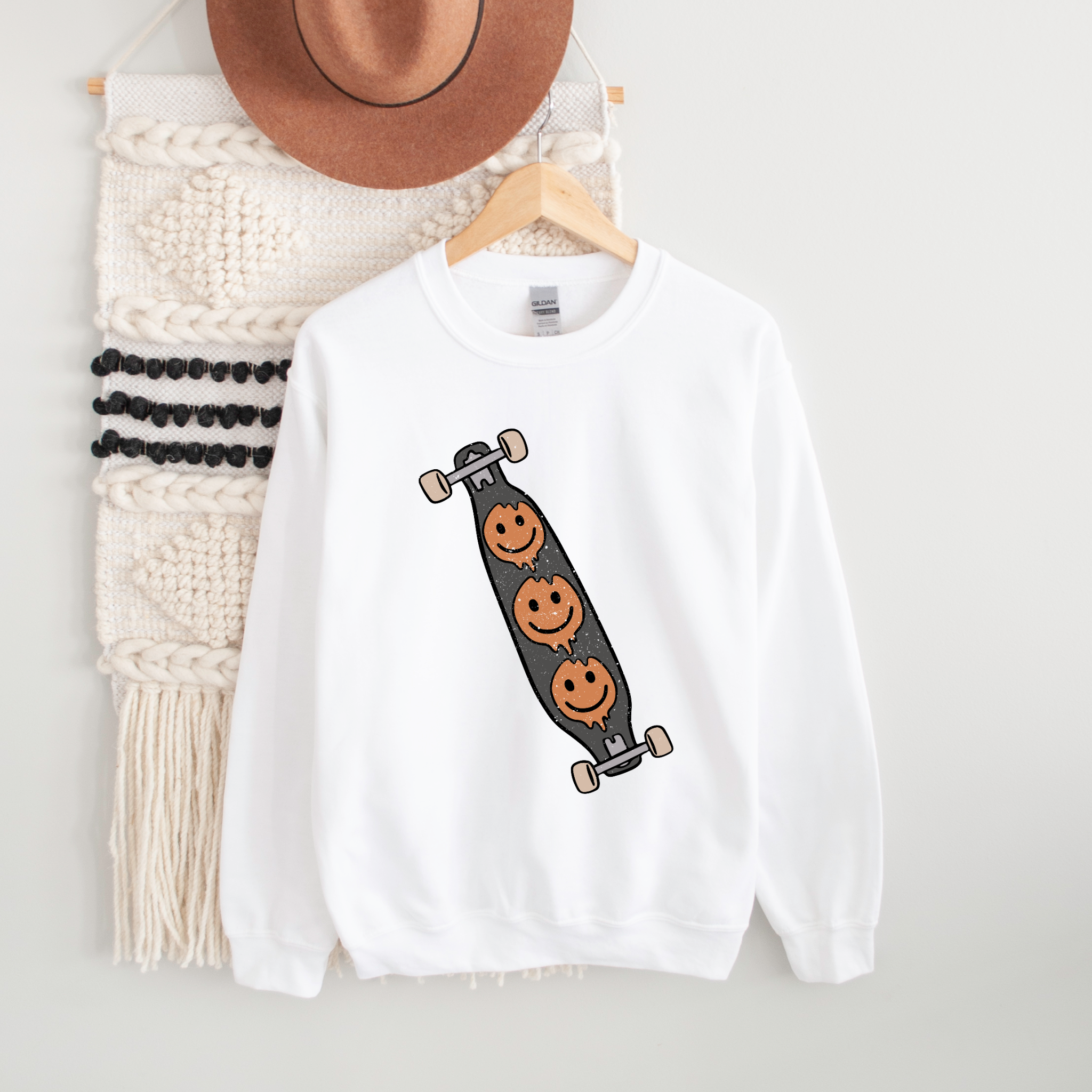 smiley skatebaord white crewneck.png