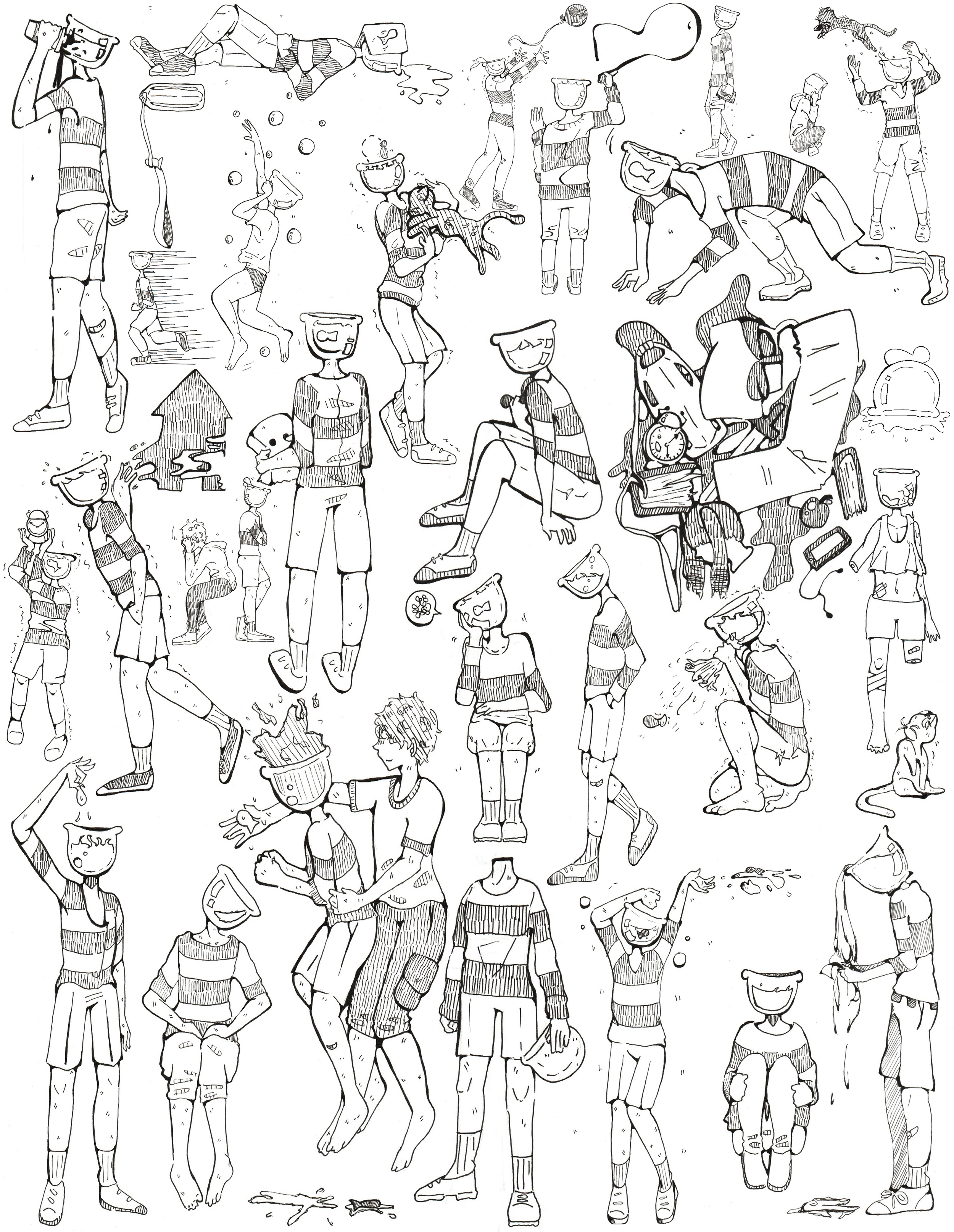 "Fishy Thoughts", 2017-18