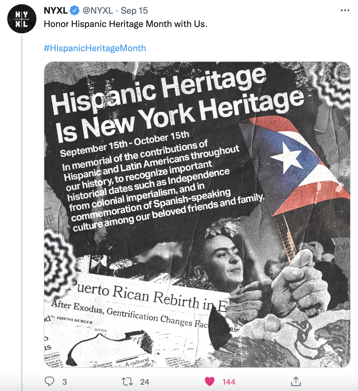 Copywriting for Hispanic Heritage Month