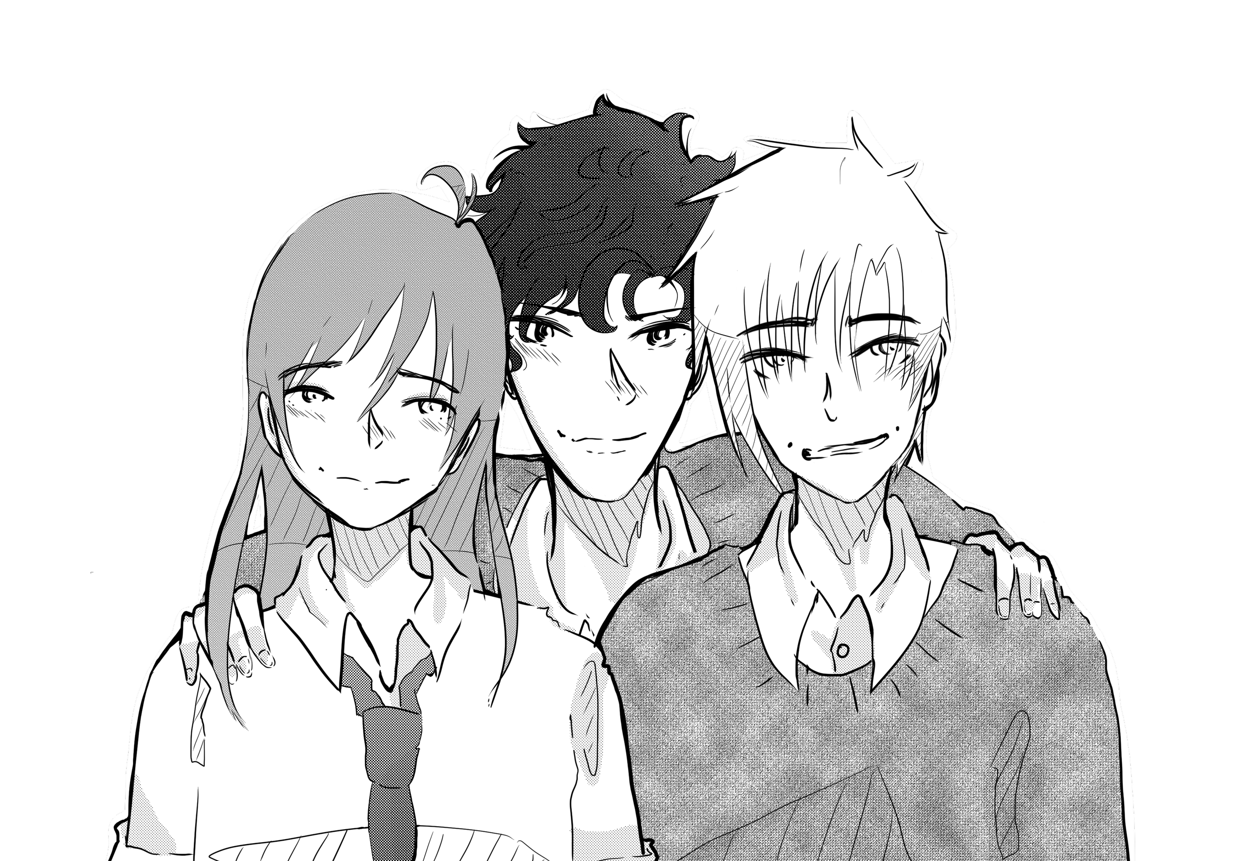 "Kline Juniors Group Photo", Medibang Paint