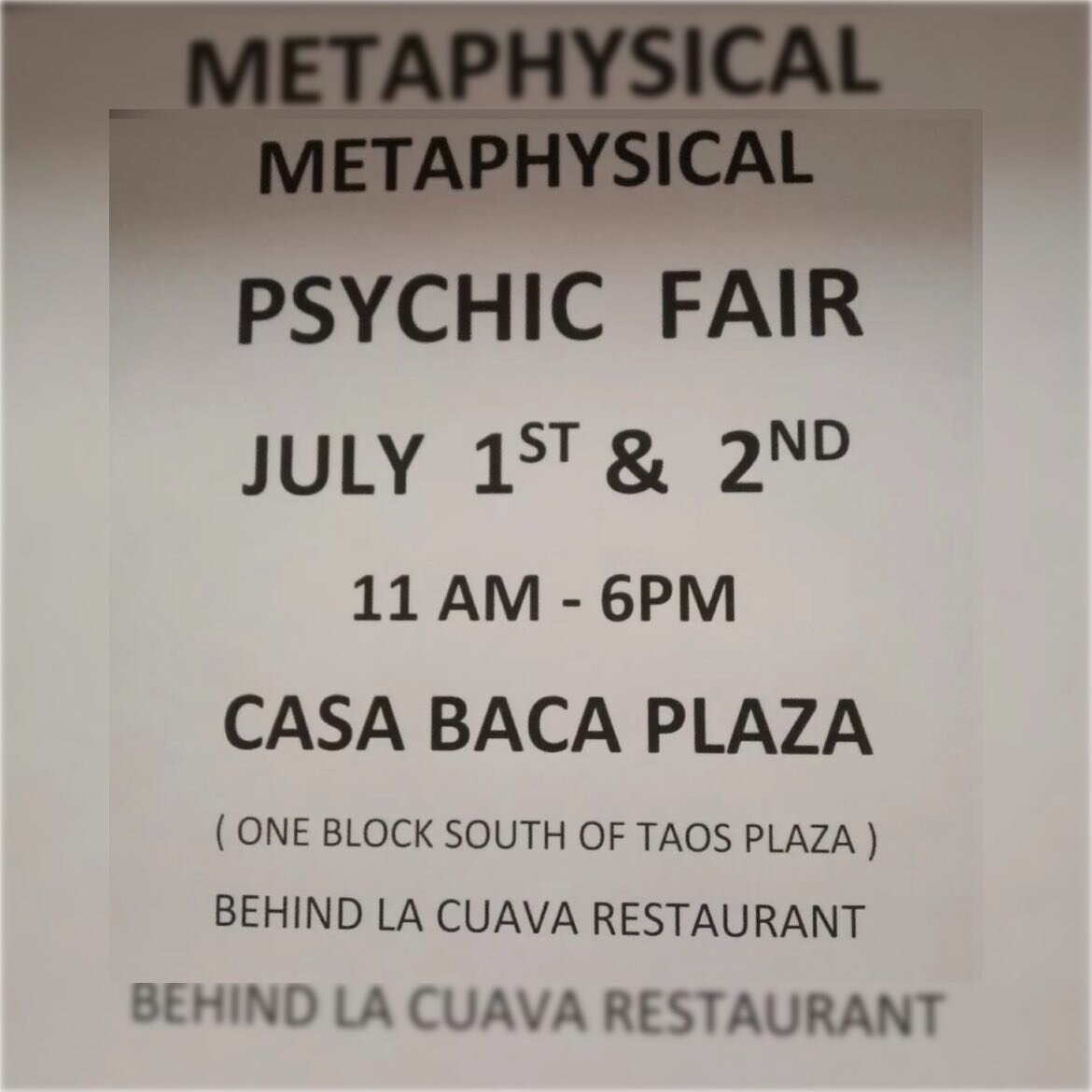 Greetings Dear Ones~If you&rsquo;re in the Taos area Check out the Metaphysical and Psychic Fair happening this weekend!
🌙✨
Starting tomorrow at 11am-6pm and continuing Saturday same time❣️
&bull;&bull;
We&rsquo;re so looking forward to vending this