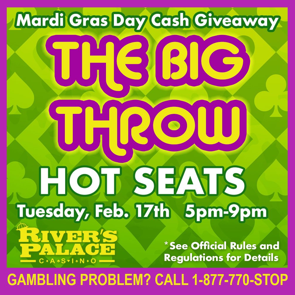 The Big Throw - Mardi Gras Day