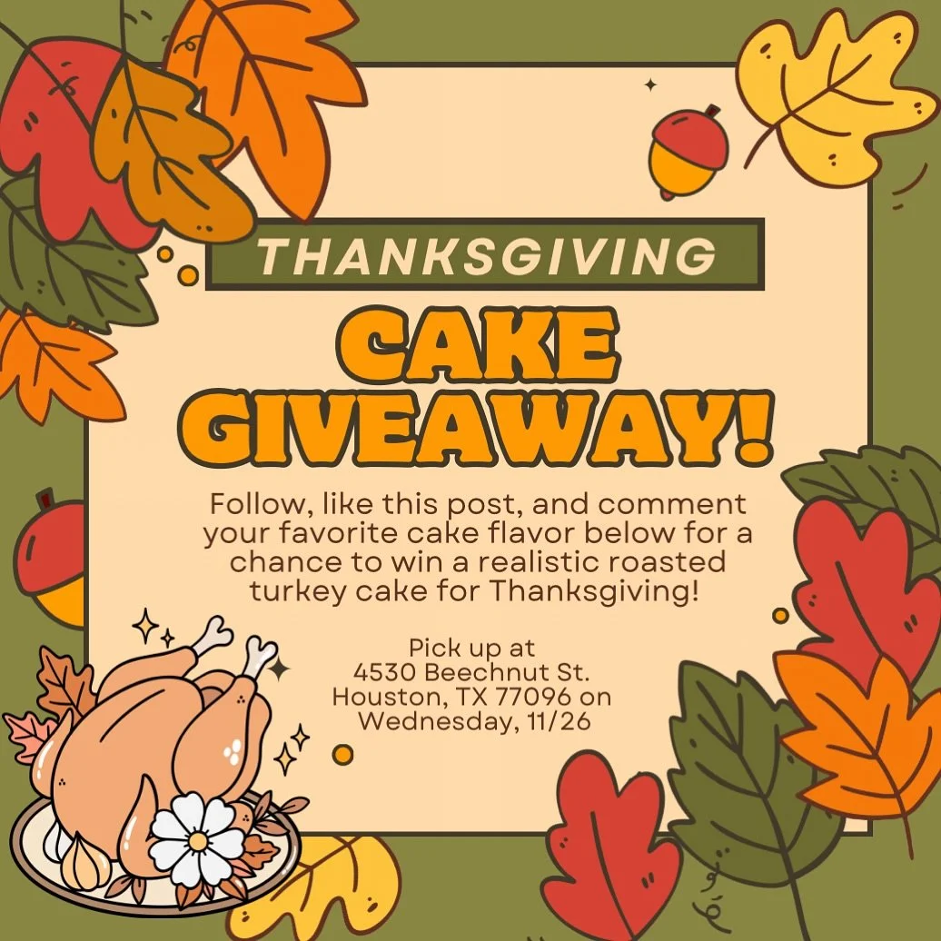 🦃 CAKE GIVEAWAY TIME!
Hi! I&rsquo;m looking for an excuse to make a hyper-realistic roasted turkey cake, so one of you will be taking it home for Thanksgiving dinner! 
It&rsquo;ll look like a turkey, but taste like a cake. Get it? 

How to enter:
&b