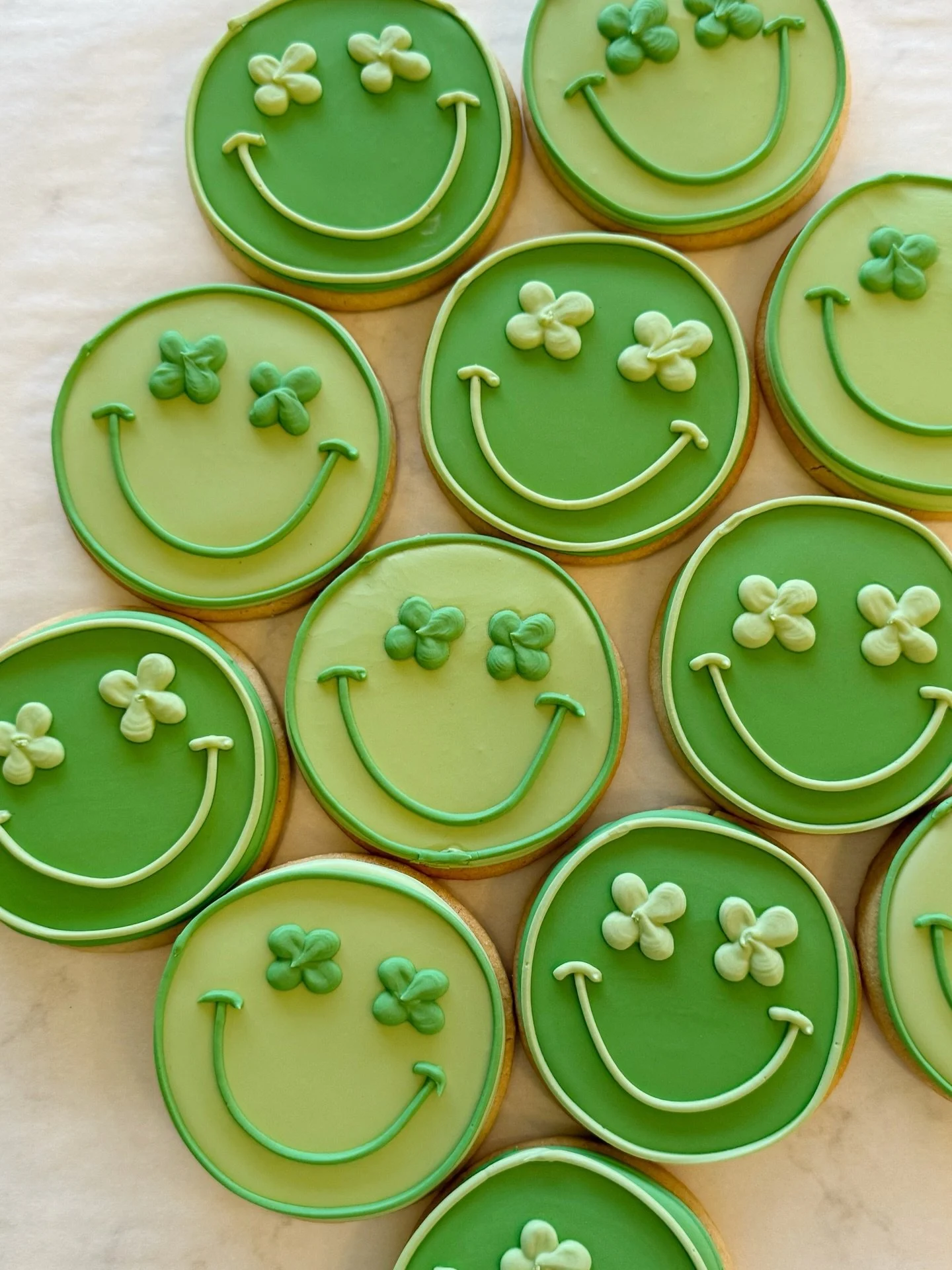 Happy St. Patrick&rsquo;s Day! 🍀🌈 We&rsquo;ve got the cutest cookies and Rice Krispie Treats in the case to celebrate!