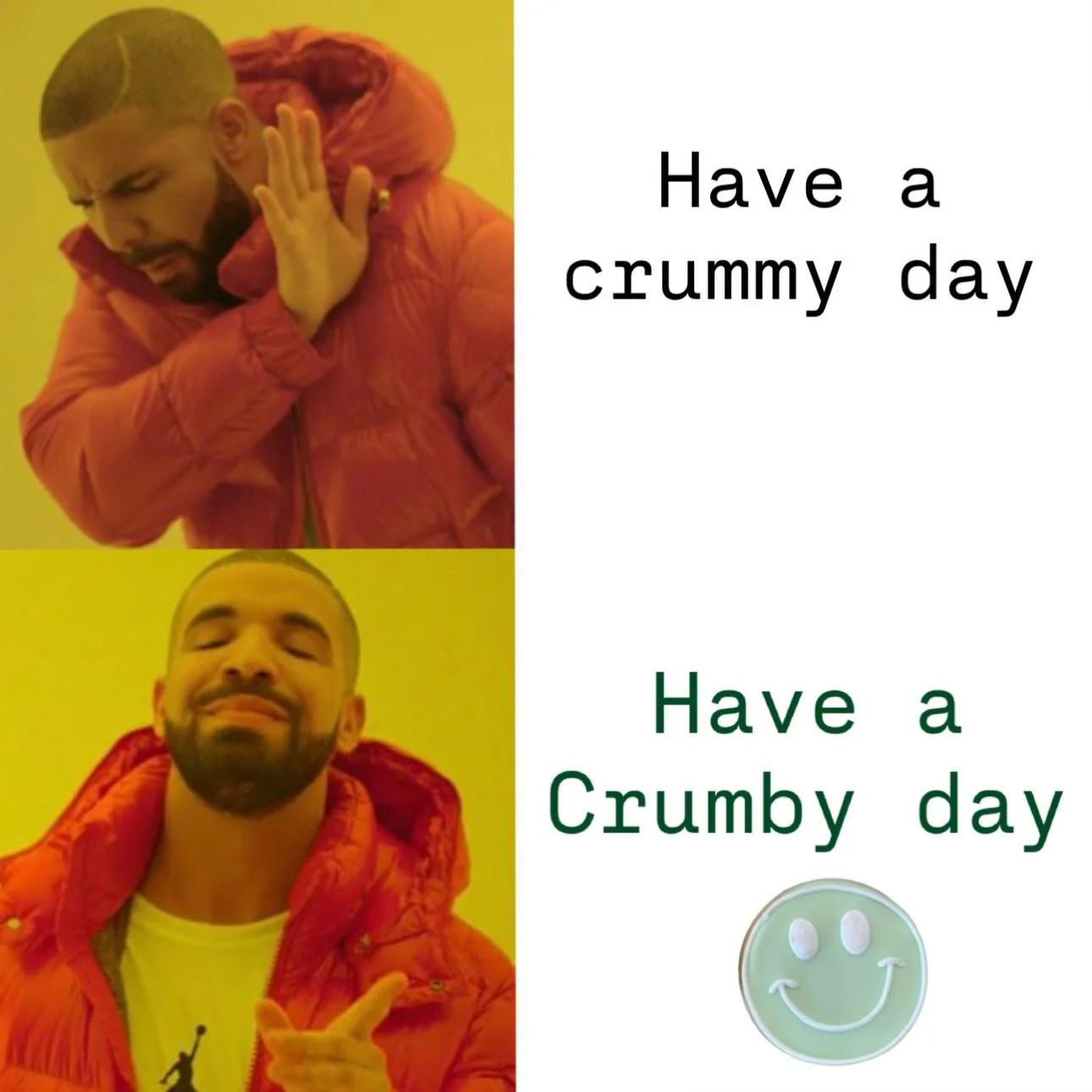 Have a Crumby day! 🍪🧁☕️