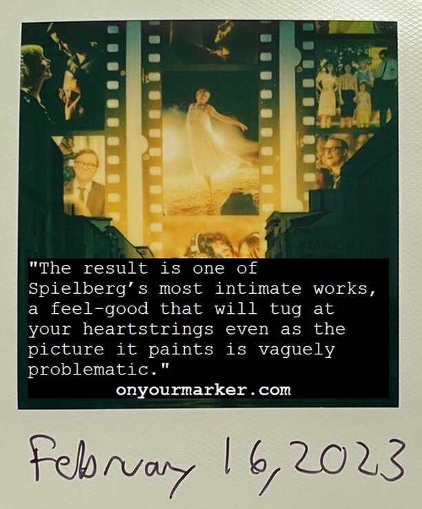 &quot;The Fabelmans&quot; review now up, with dinner and a movie recs from @theprovocativechef! Enjoy some capuchin monkey bread while you contemplate this ode to movie-making.
.
.
.
#thefabelmans #filmreviews #onyourmarker #stevenspielberg