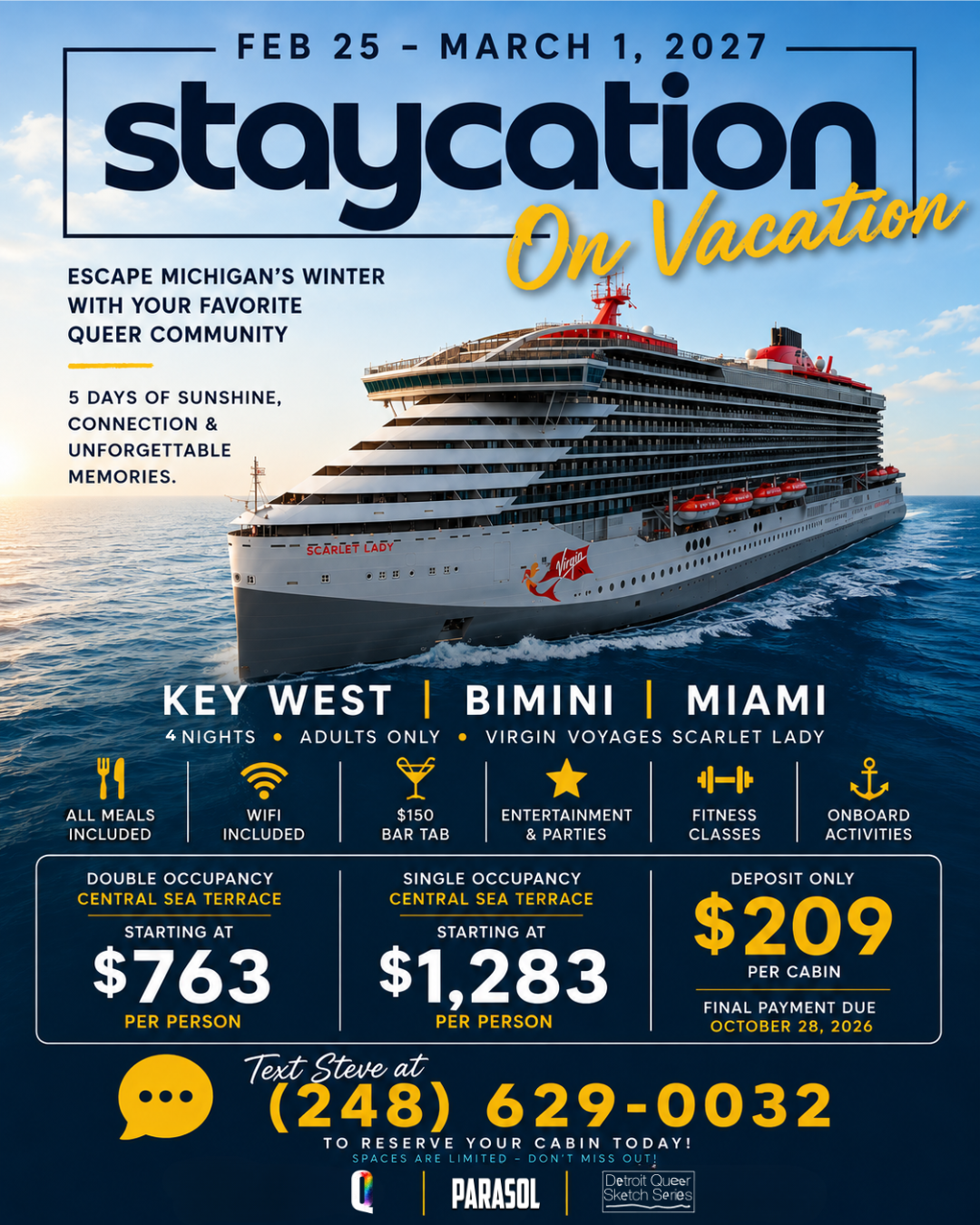 Staycation Goes on Vacation
