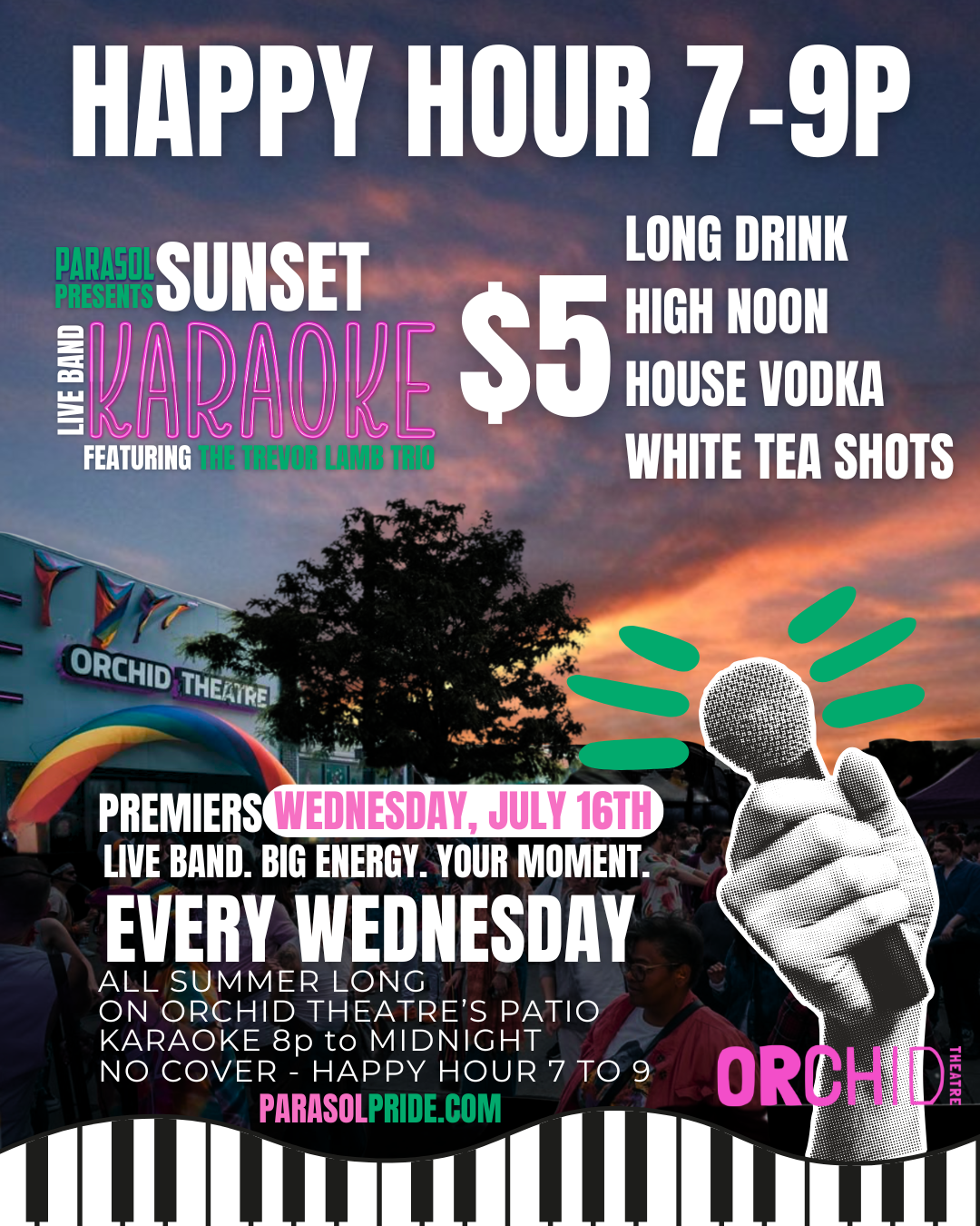 Happy hour specials