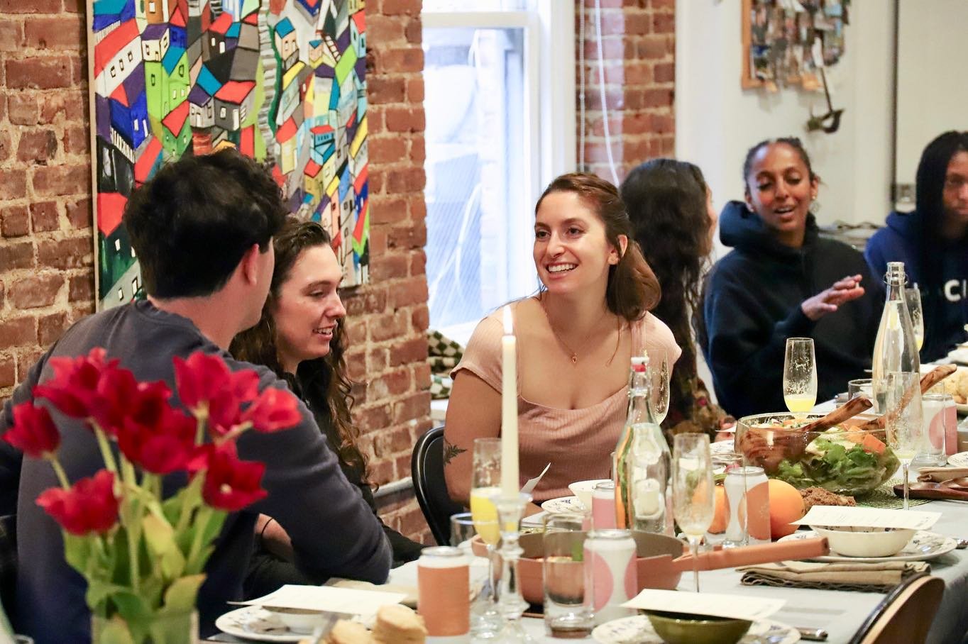 This weekend we hosted an &ldquo;Earth Month, Every Month&rdquo; brunch with @fancyscraps.supper &amp; @columbia_sumasa to converse about how we can collectively contribute to a more sustainable food system over a delicious meal 🍳🌱

Thank you to ou