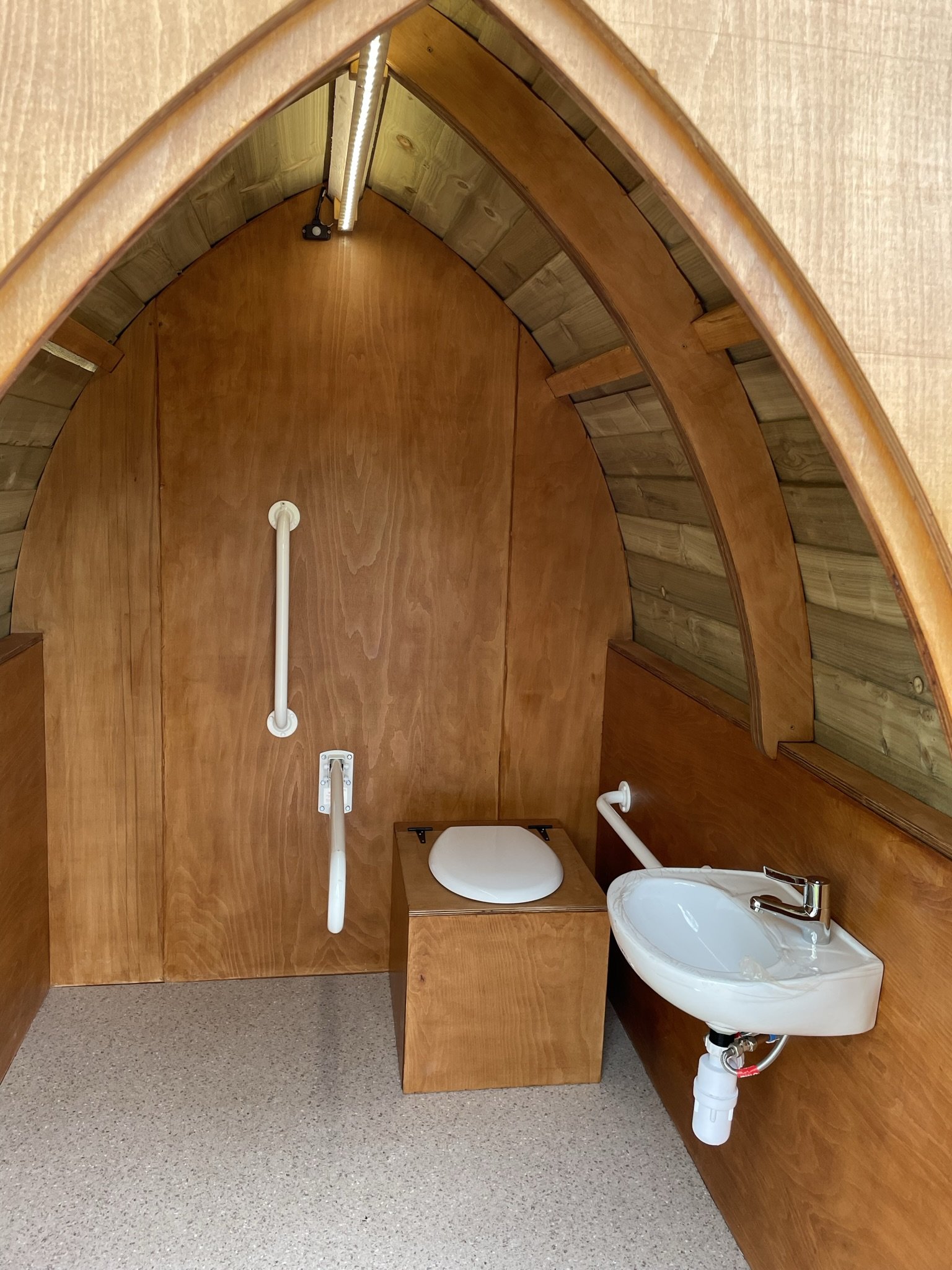 View of Accessible Composting Toilets - Off-grid disability toilets — Sheep ...